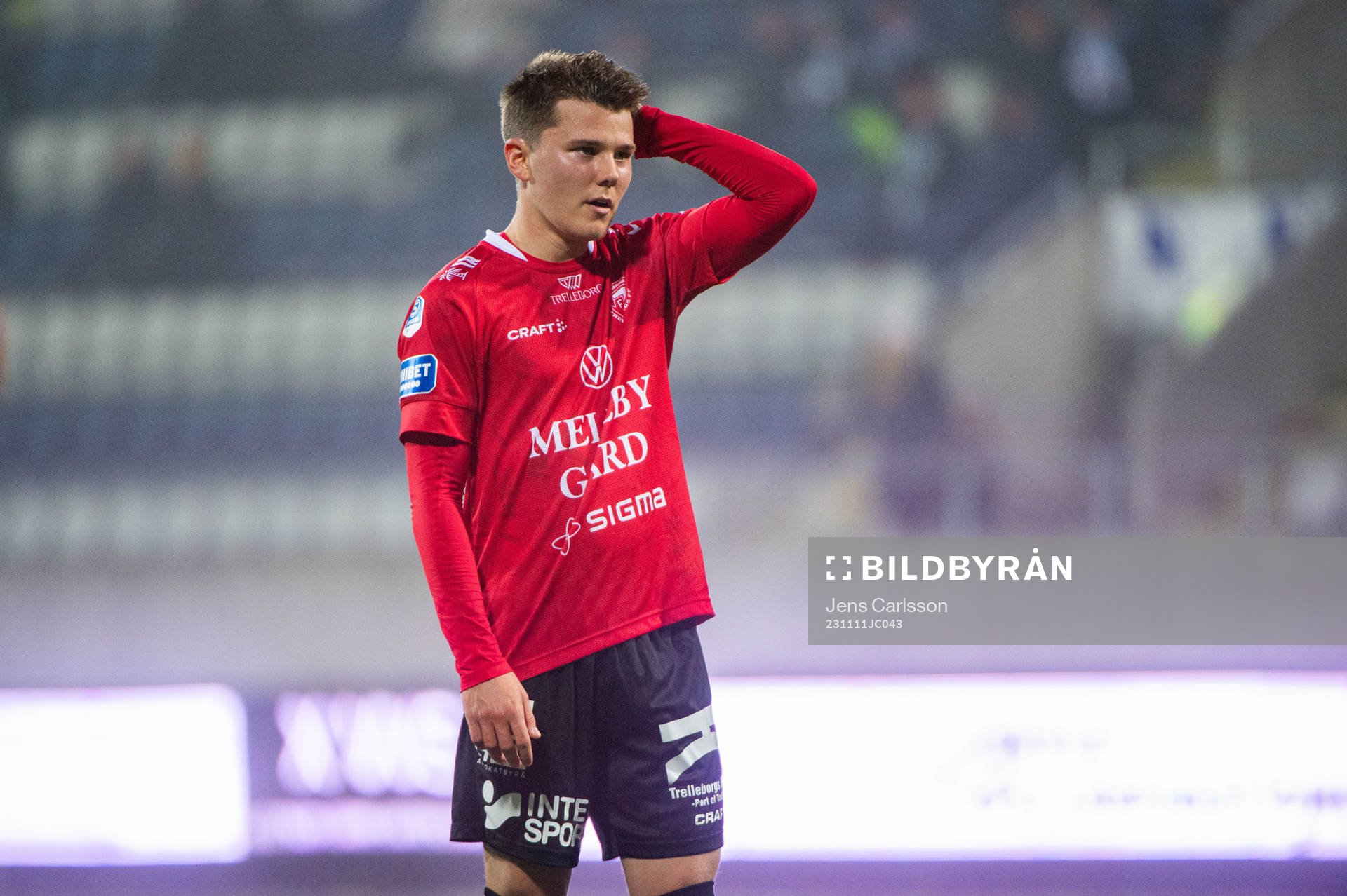 Trelleborgs Jesper Dickman deppar