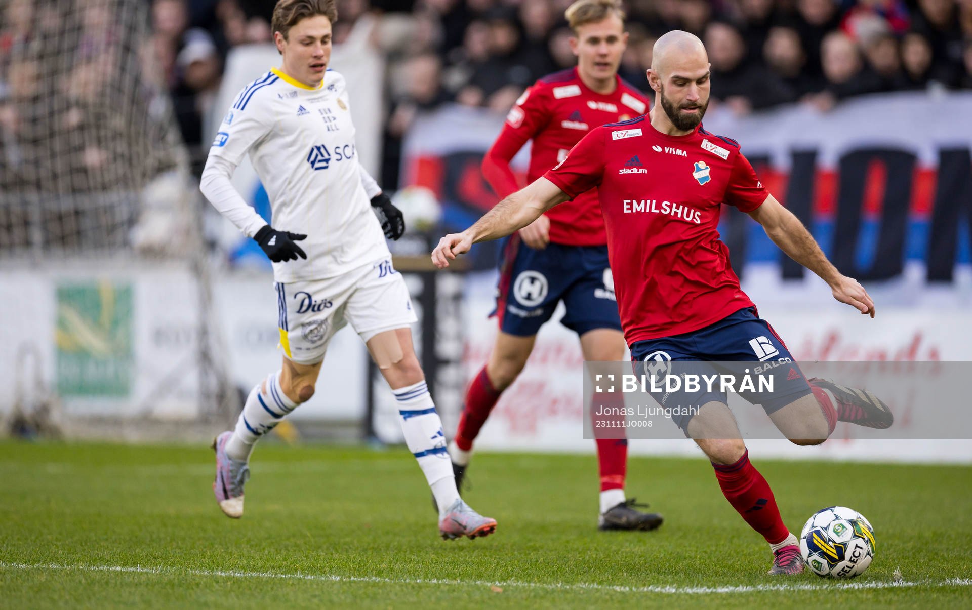 GIF Sundsvalls Jesper Carström och Östers Sebastian