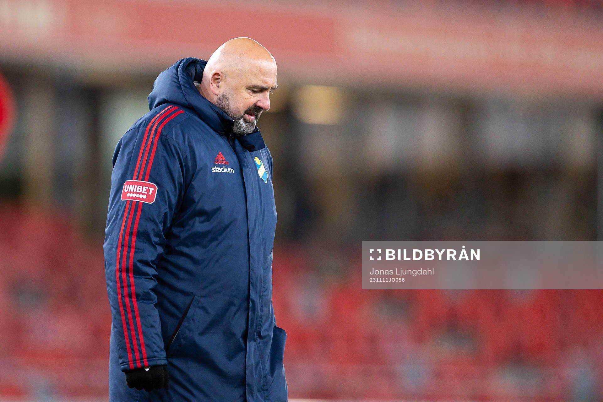 Östers sportchef Vito Stavljanin deppar
