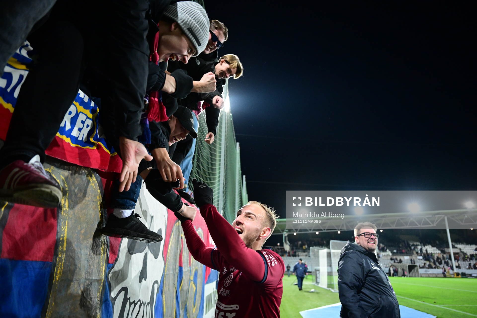 Örgrytes Amel Mujanic jublar