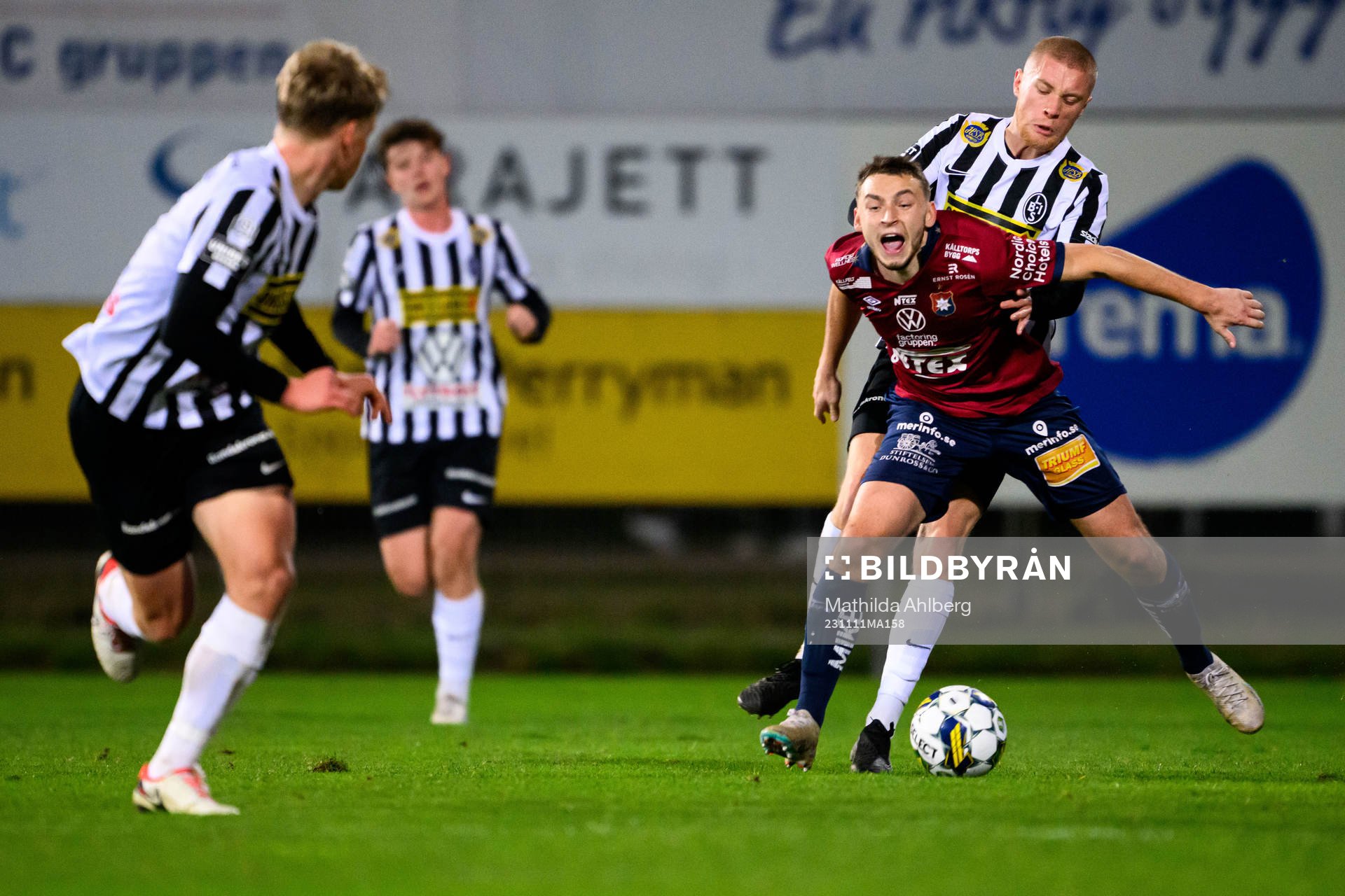 Landskronas Rasmus Wendt och Örgrytes Linus Tagesson