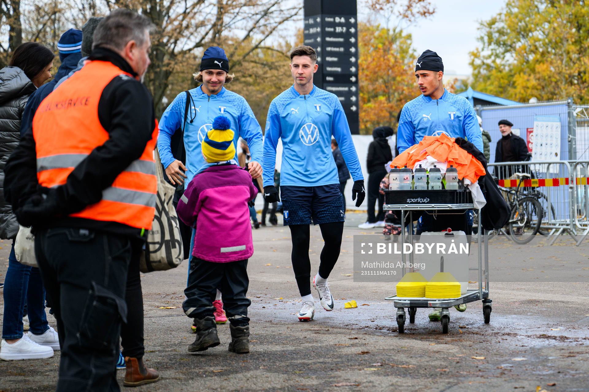 Sebastian Nanasi, Lasse Berg Johnsen och Adrian Skogmar