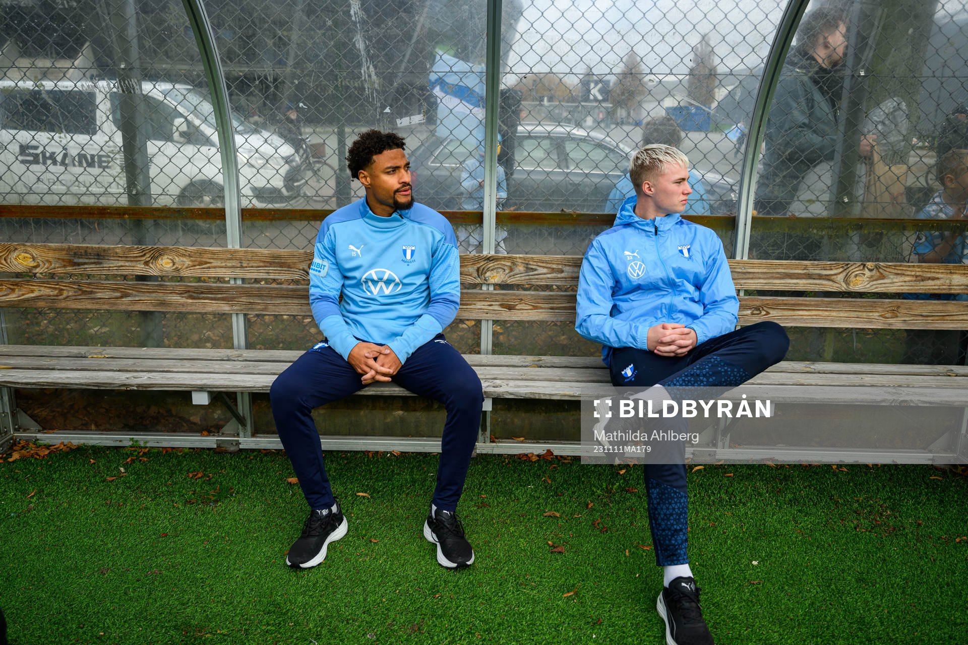 Joseph Ceesay och Daniel Gudjohnsen