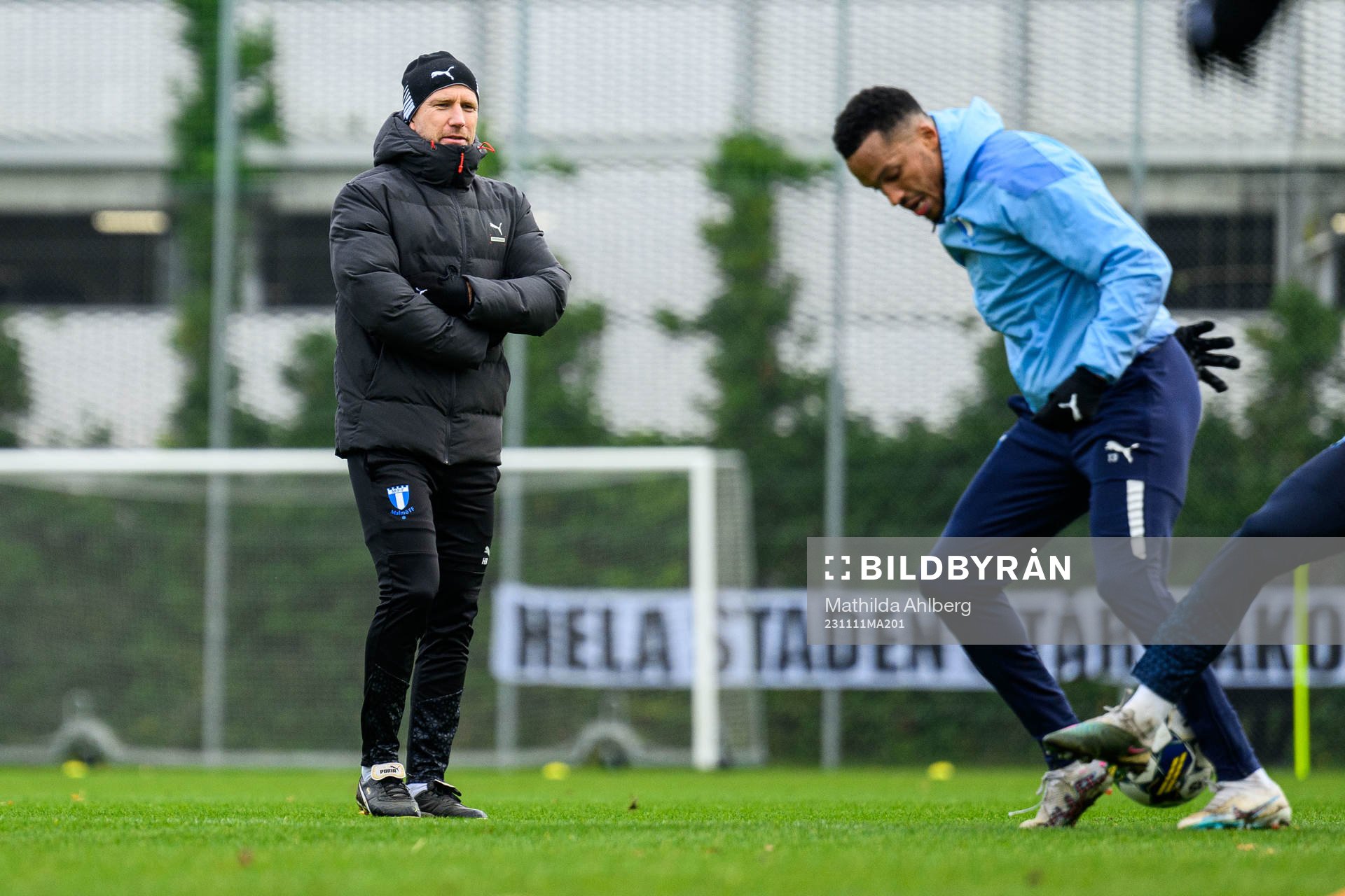 Tränare Henrik Rydström