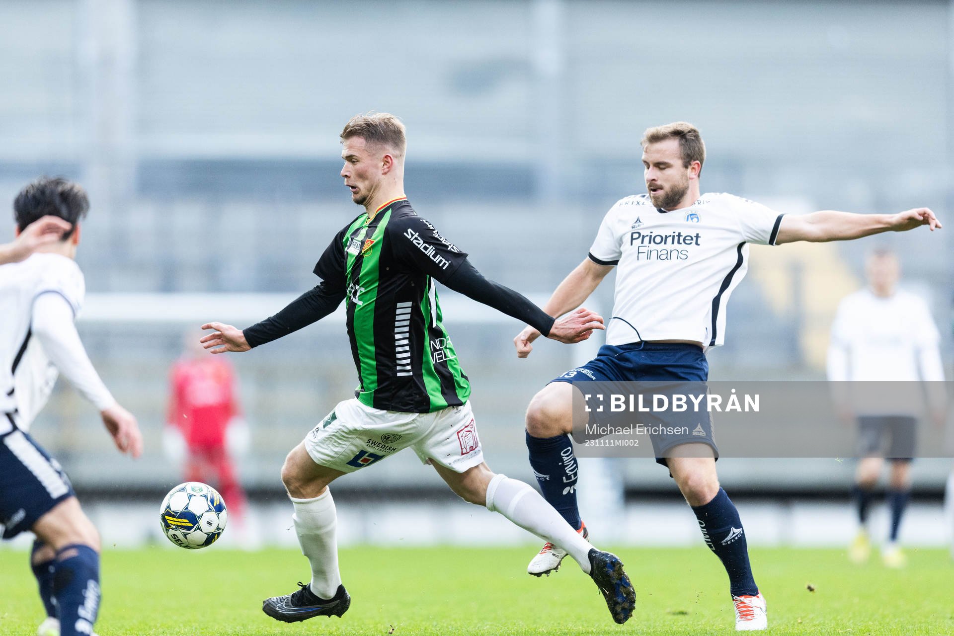 GAISs Alexander Ahl Holmström och Utsiktens Erik Gunnarsson