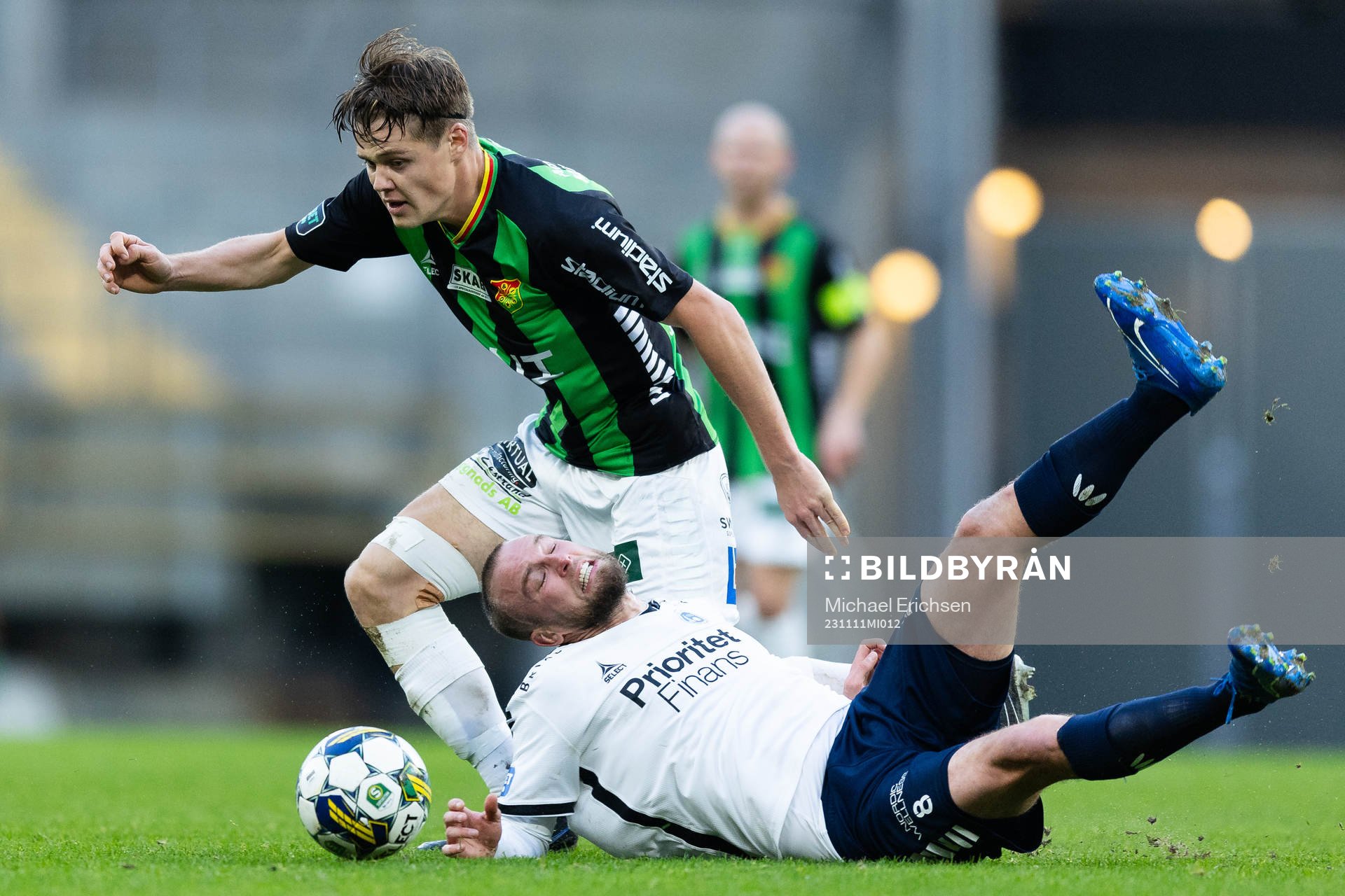 GAIS Axel Henriksson och Utsiktens Alexander Faltsetas