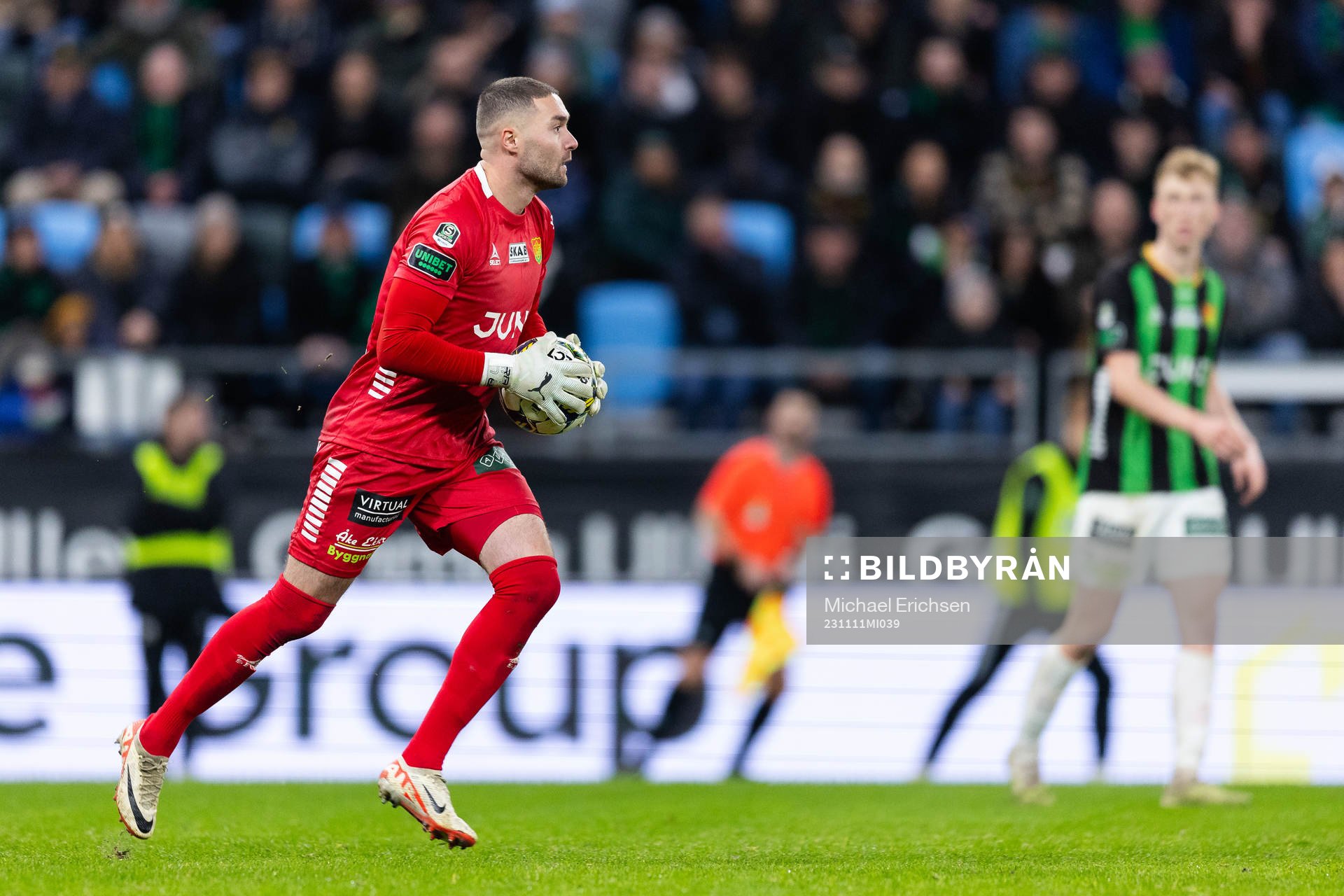 GAIS målvakt Mergim Krasniqi