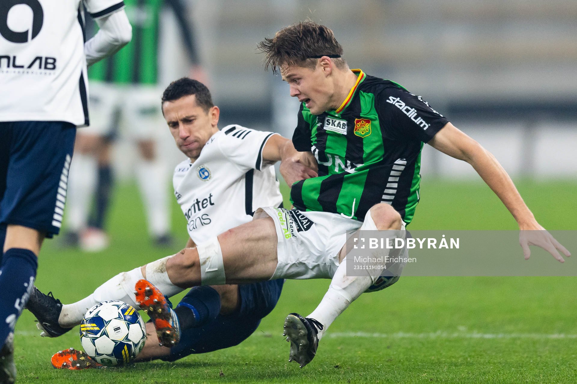 Utsiktens Predrag Randelovic och GAIS Axel Henriksson