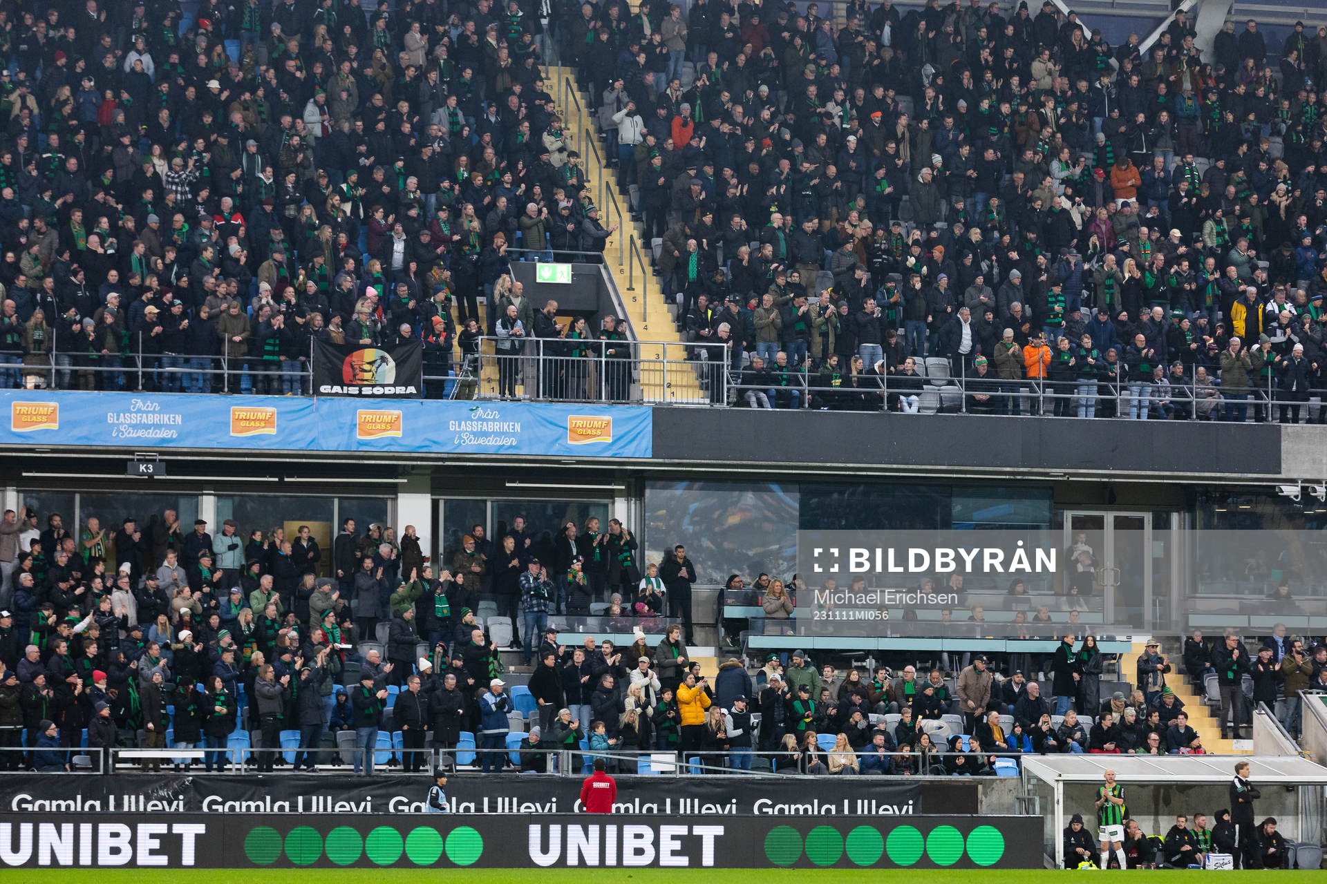 GAIS Niklas Andersen hyllas med en stående ovation
