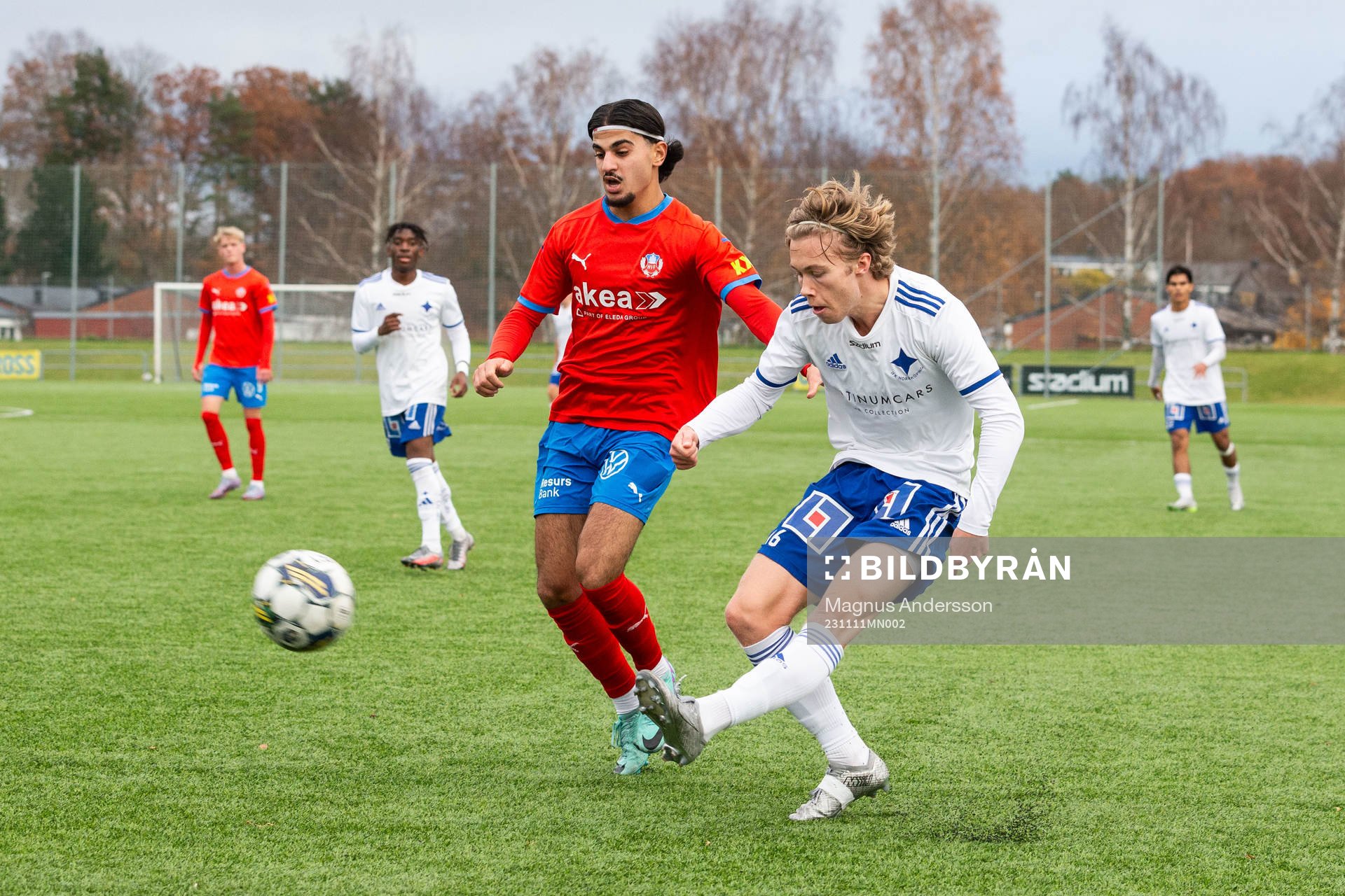 Helsingborgs Baker Amer och IFK Norrköpings Jesper Lindvall