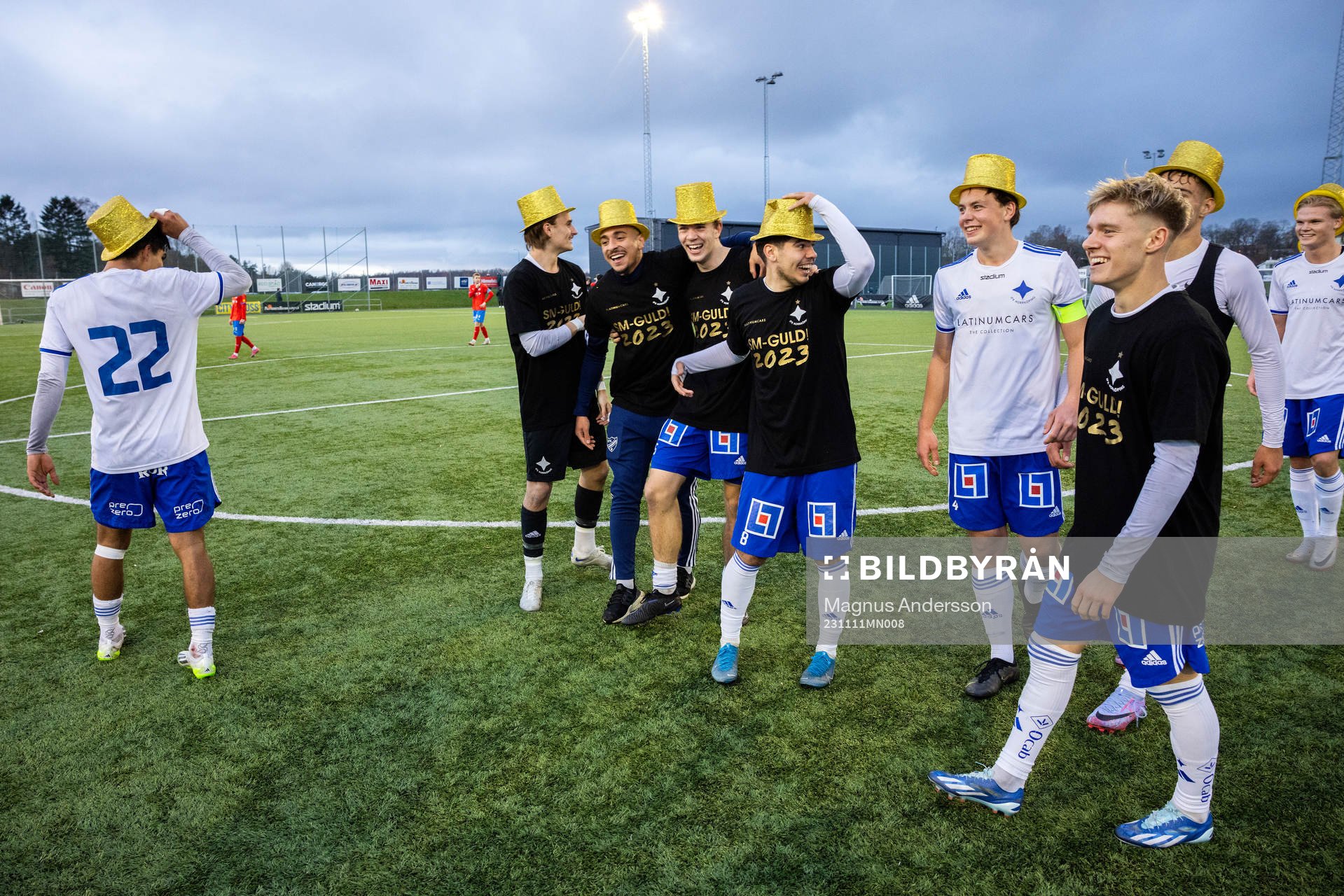 IFK Norrköpings spelare jublar