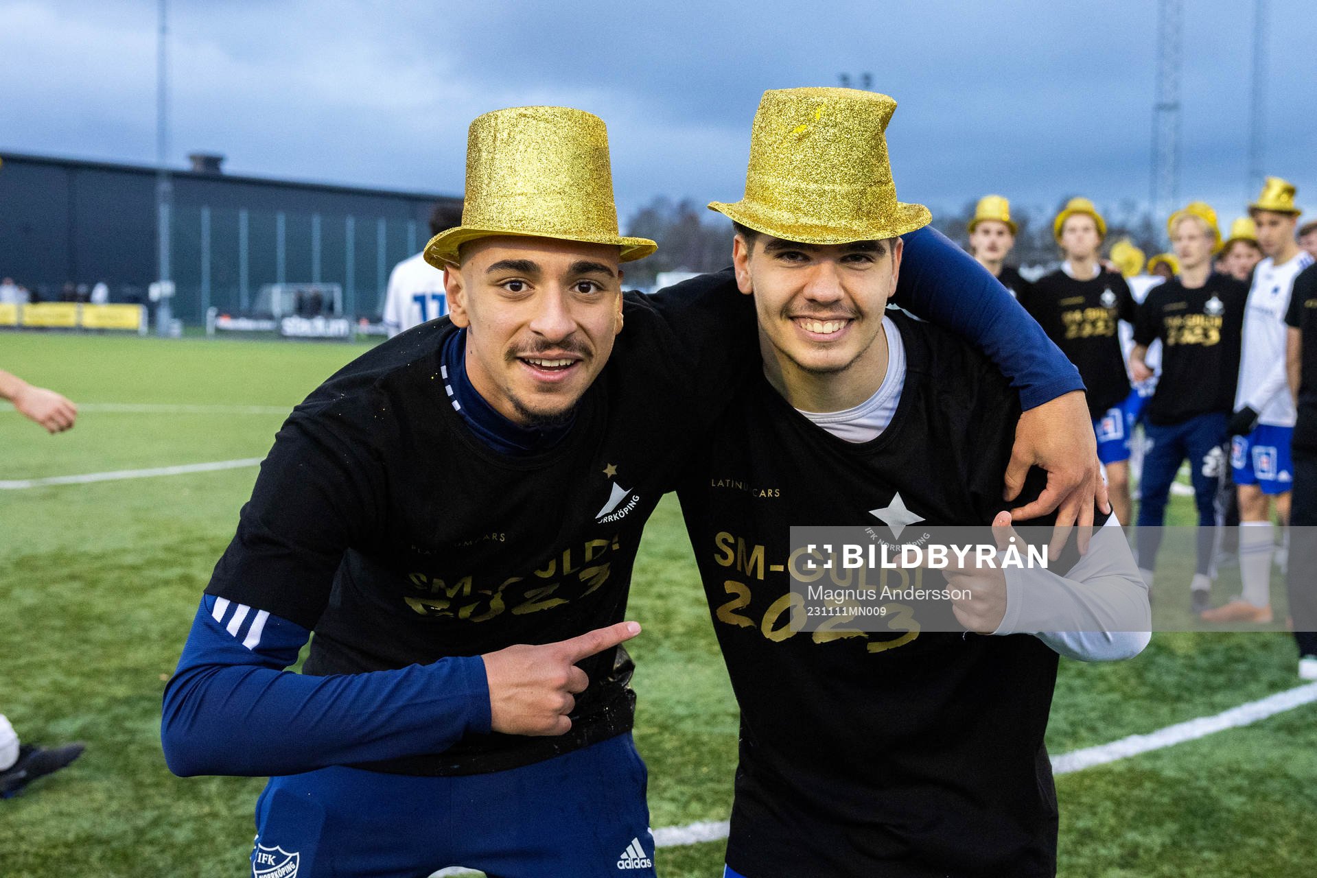 IFK Norrköpings Moutaz Neffati och Sammi Sulejmanovski