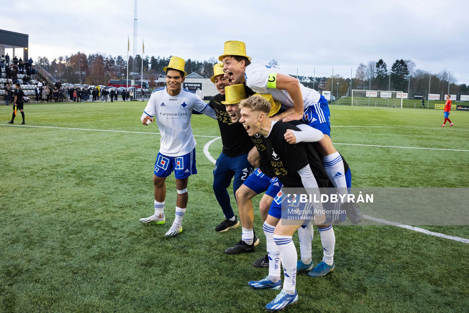IFK Norrköpings spelare jublar