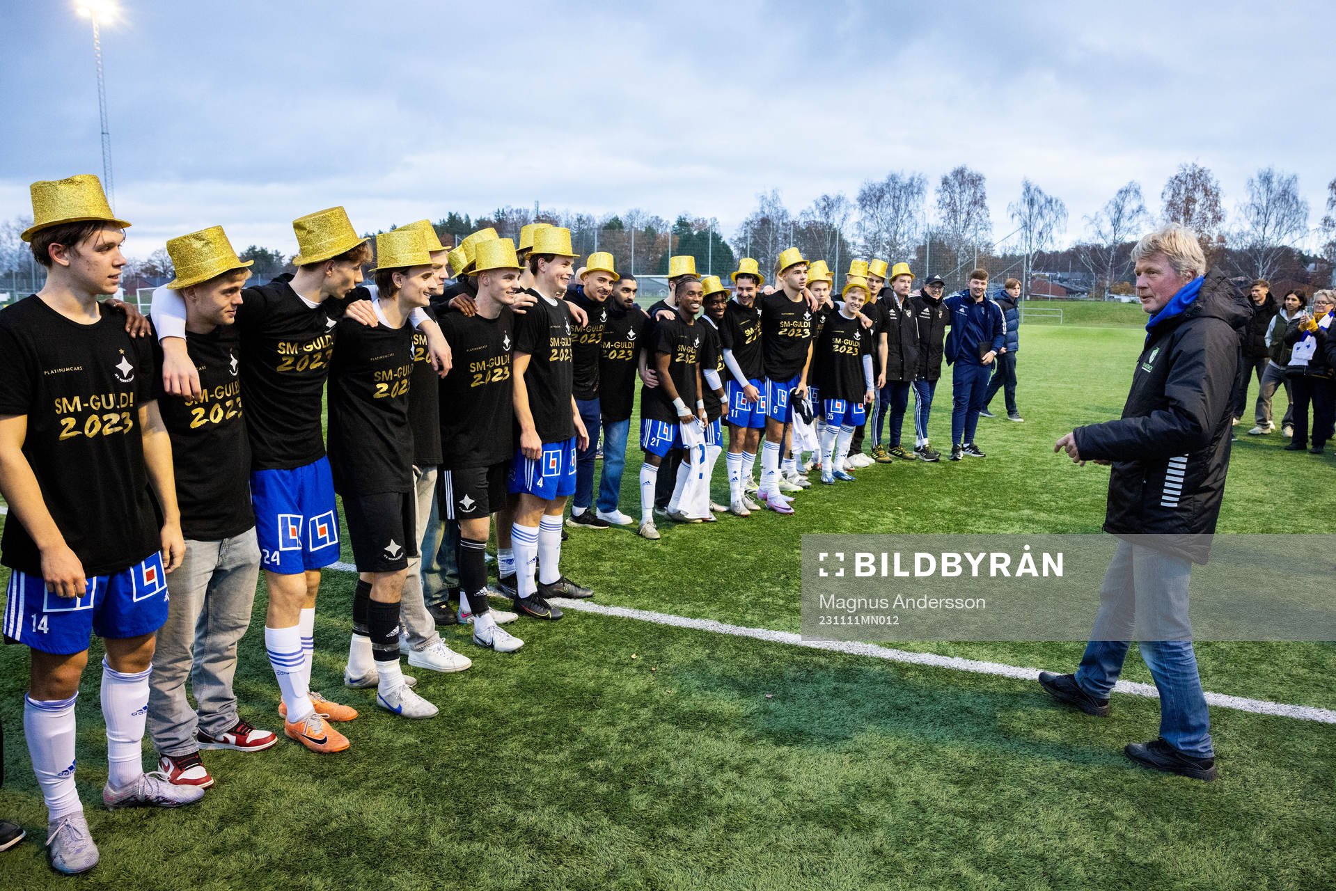IFK Norrköpings spelare jublar
