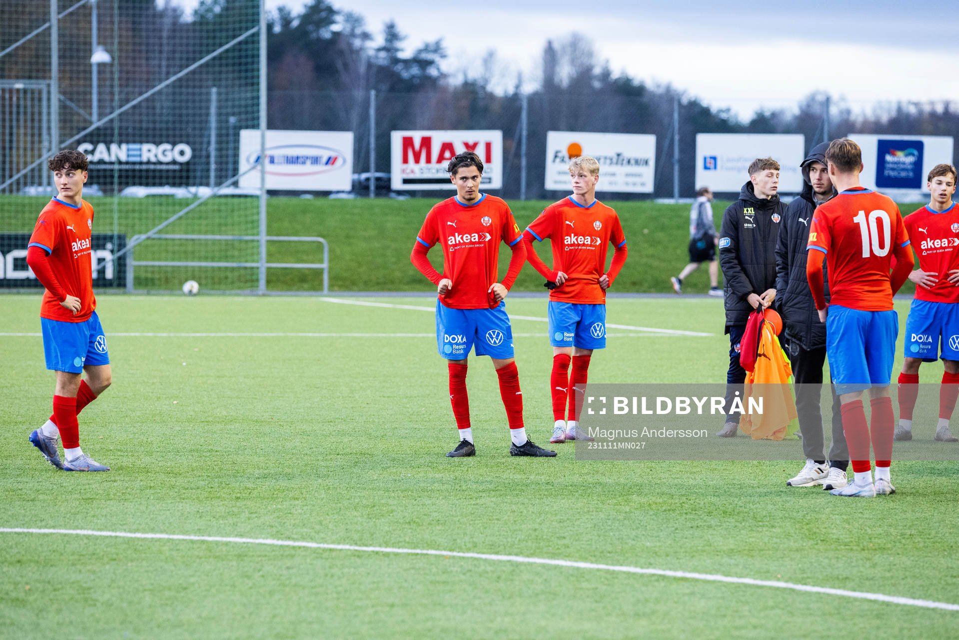Helsingborgs spelare deppar