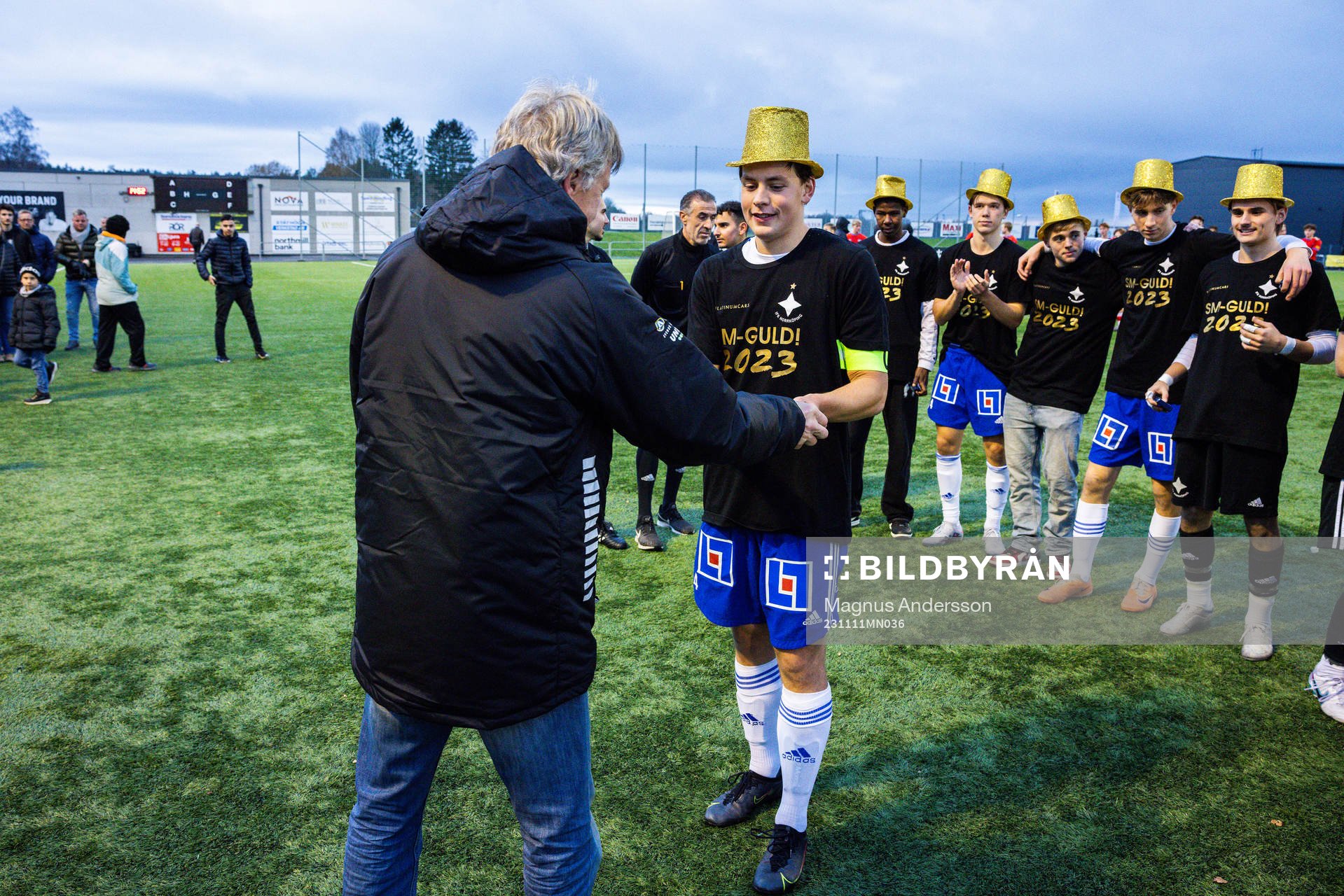 IFK Norrköpings Felix Stenman jublar