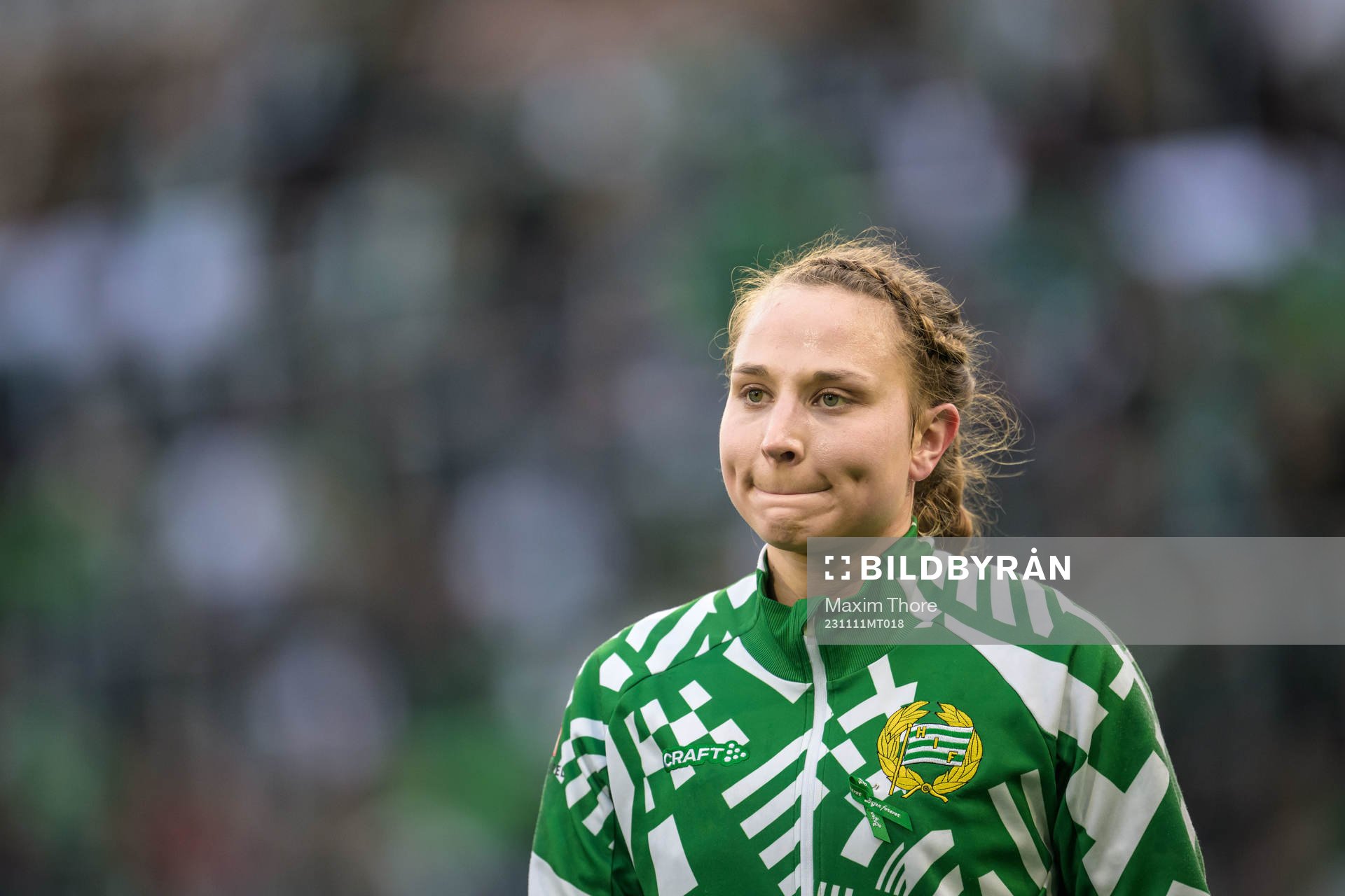 Hammarbys målvakt Anna Tamminen