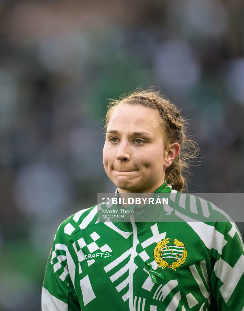 Hammarbys målvakt Anna Tamminen