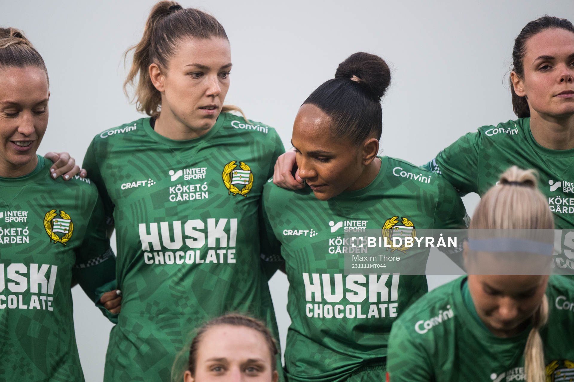 Hammarbys Emma Westin och Madelen Janogy