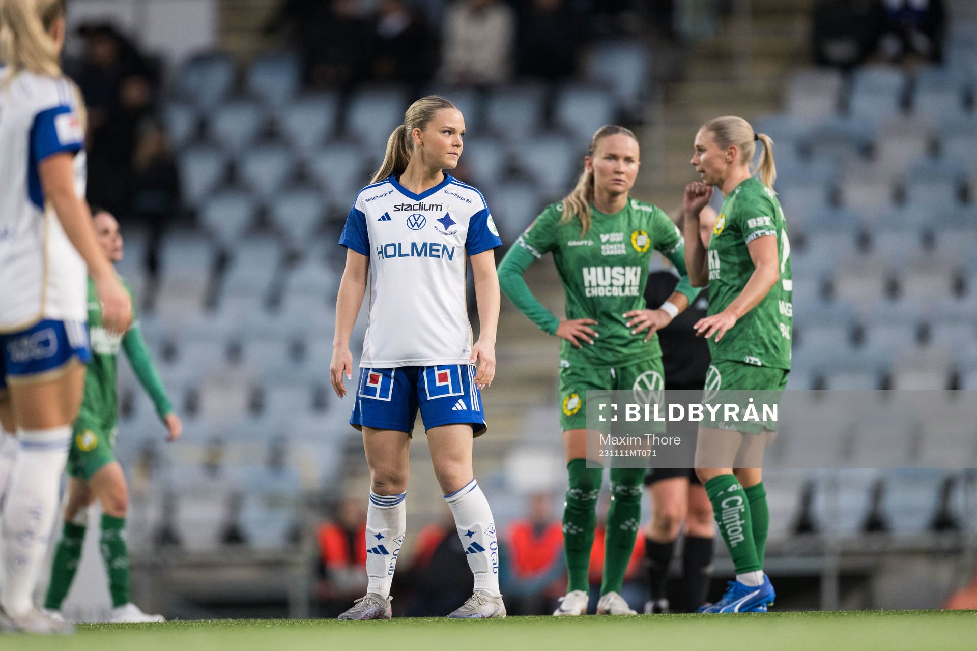 IFK Norrköpings Freja Lindwall deppar