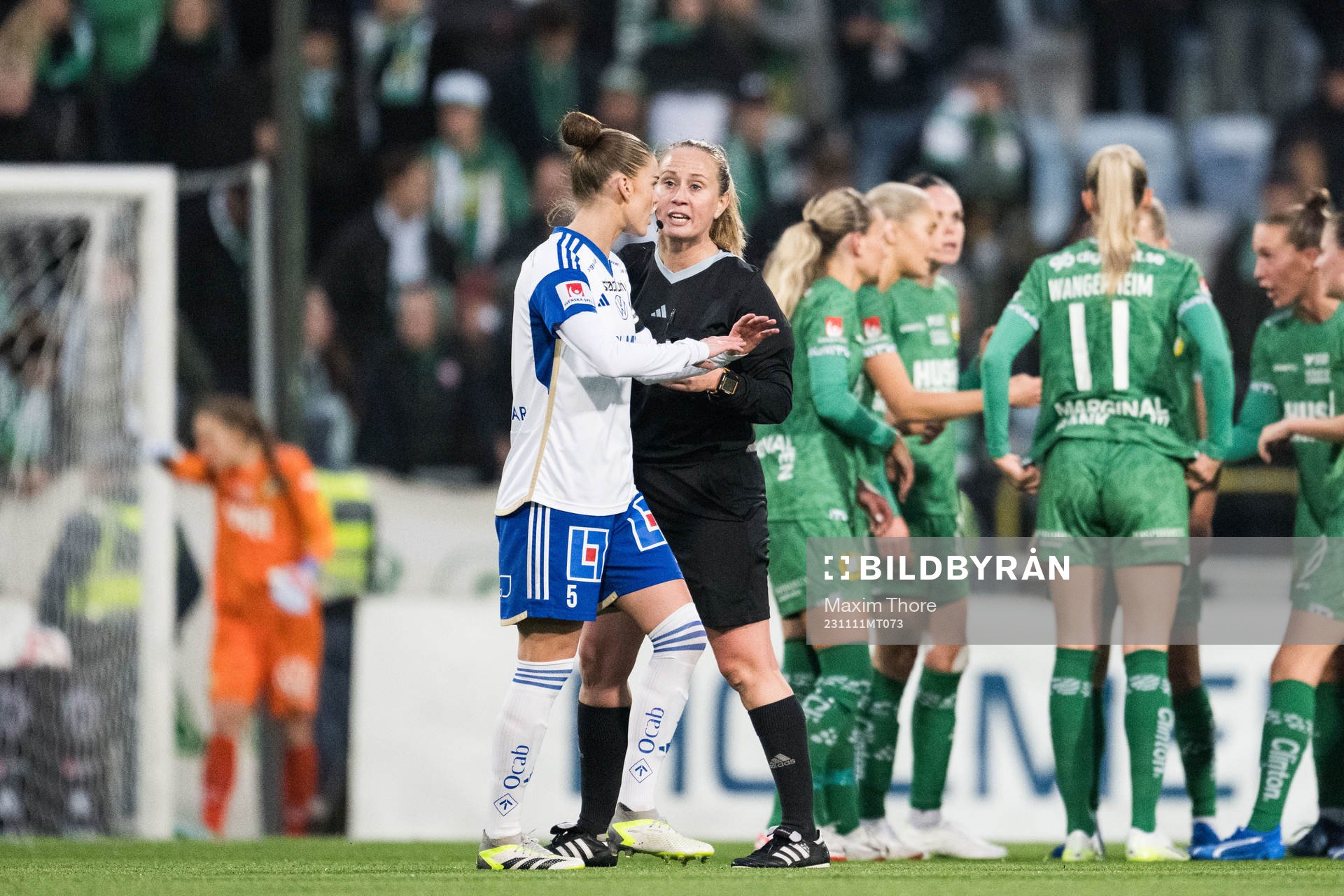 IFK Norrköpings My Cato i samtal med Domare Sandra Almkvist