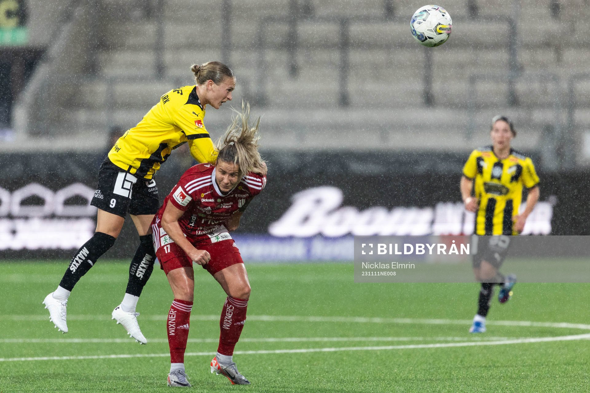 Häckens Filippa Curmark och Piteås Selina Henriksson