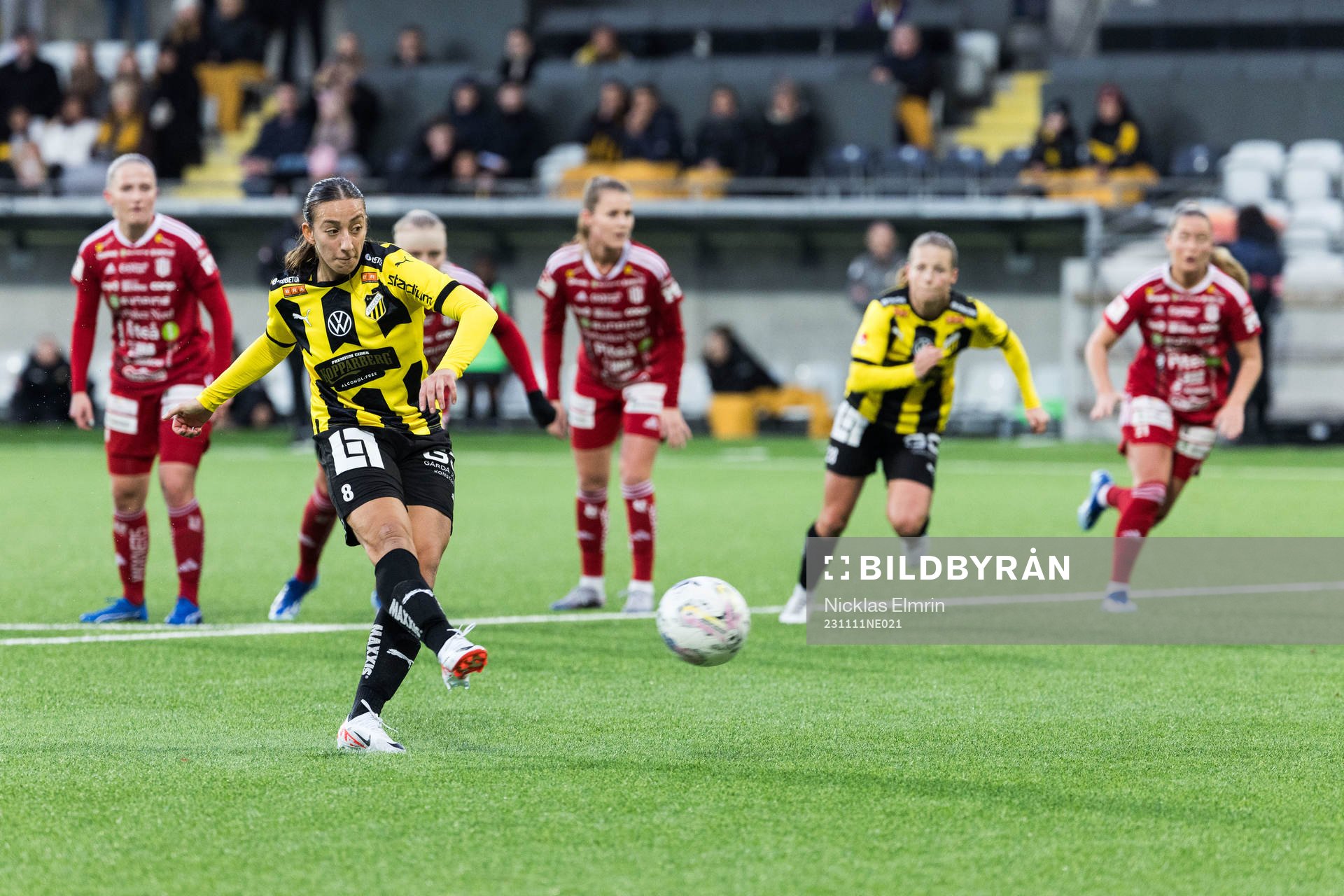 Häckens Rusul Rosa Kafaji gör 4-0 på straff