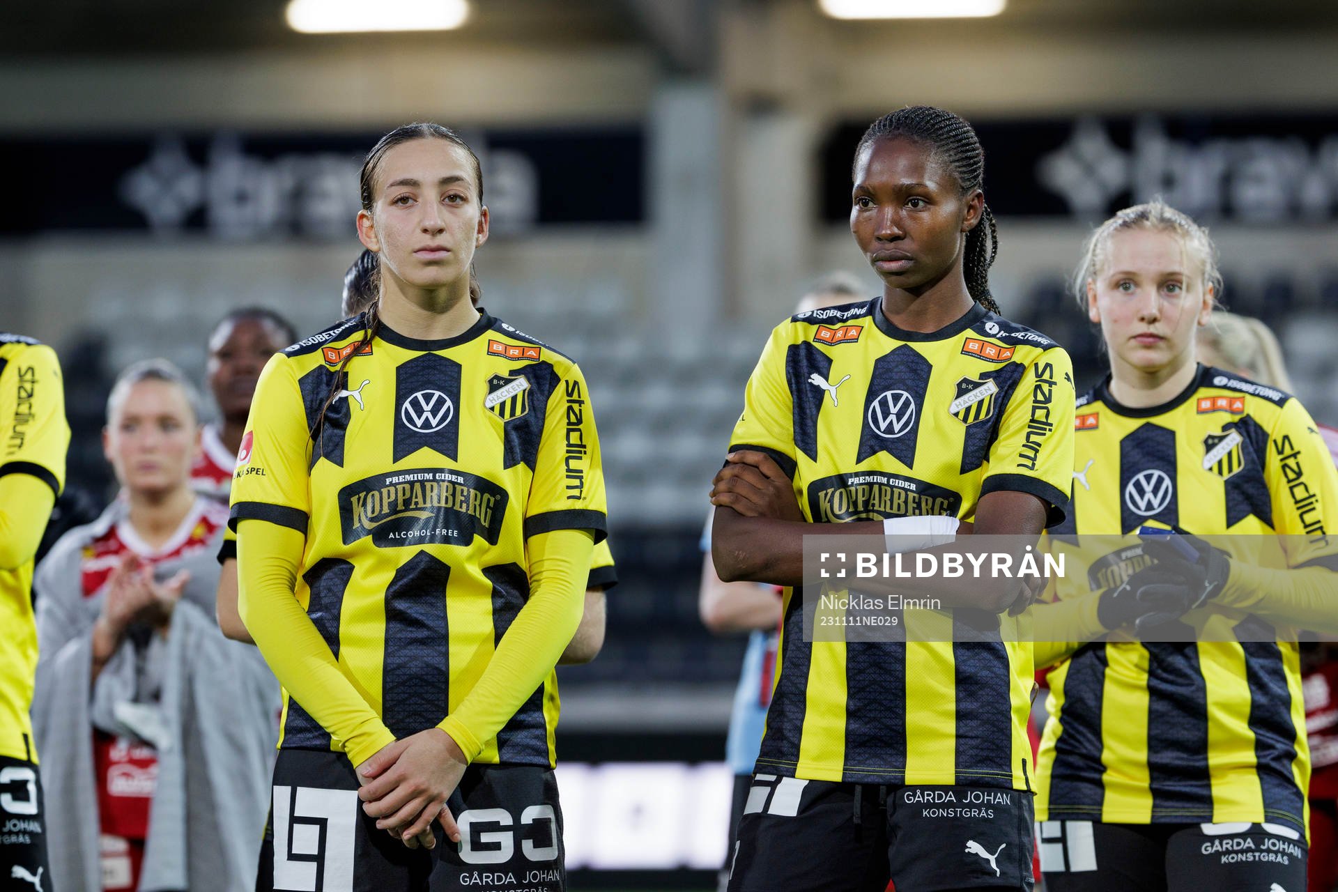 Häckens Rusul Rosa Kafaji och Aisha Masaka deppar