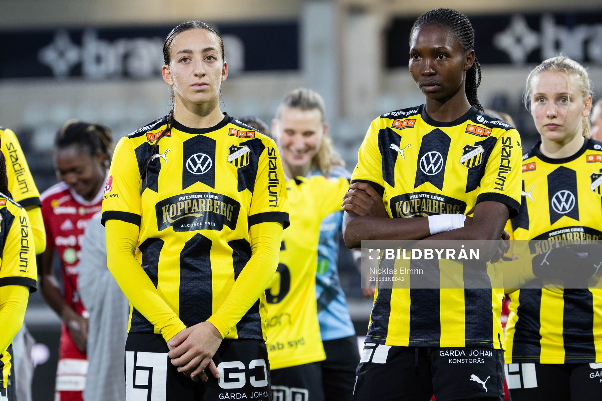 Häckens Rusul Rosa Kafaji och Aisha Masaka deppar