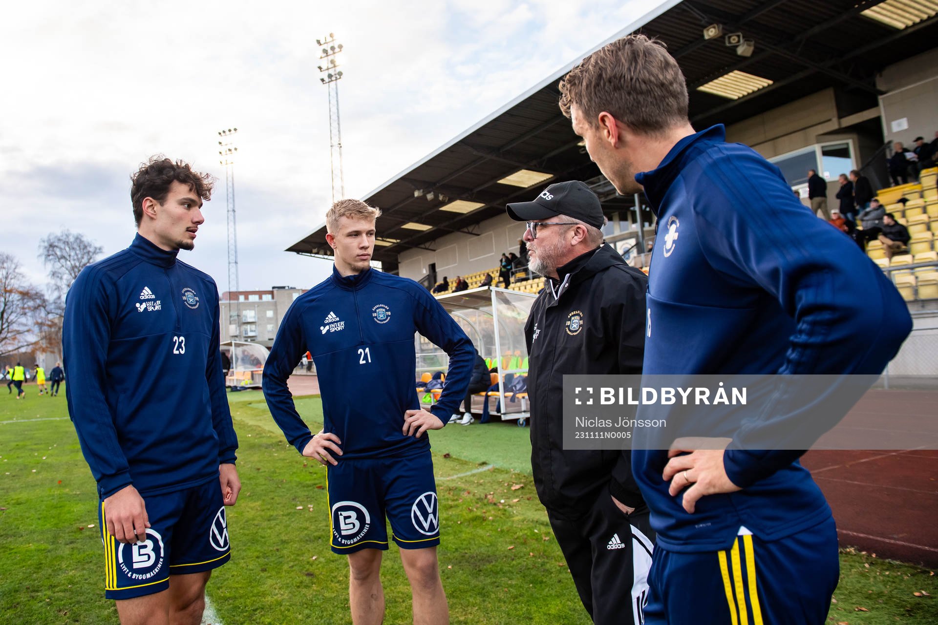 Ängelholms Filip Örnblom, Tim Amilon Persson, tränare