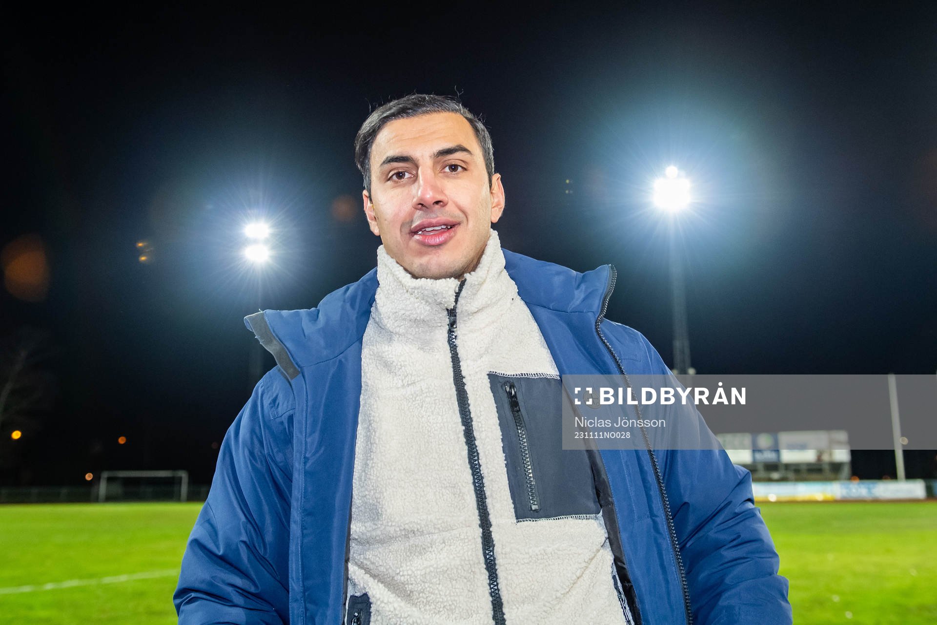 Torns IFs tränare Ali Jasim jublar
