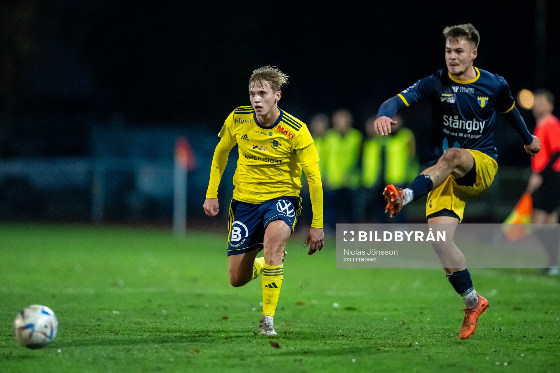 Ängelholms Jens Magnusson  och Torns IFs Kevin Robert