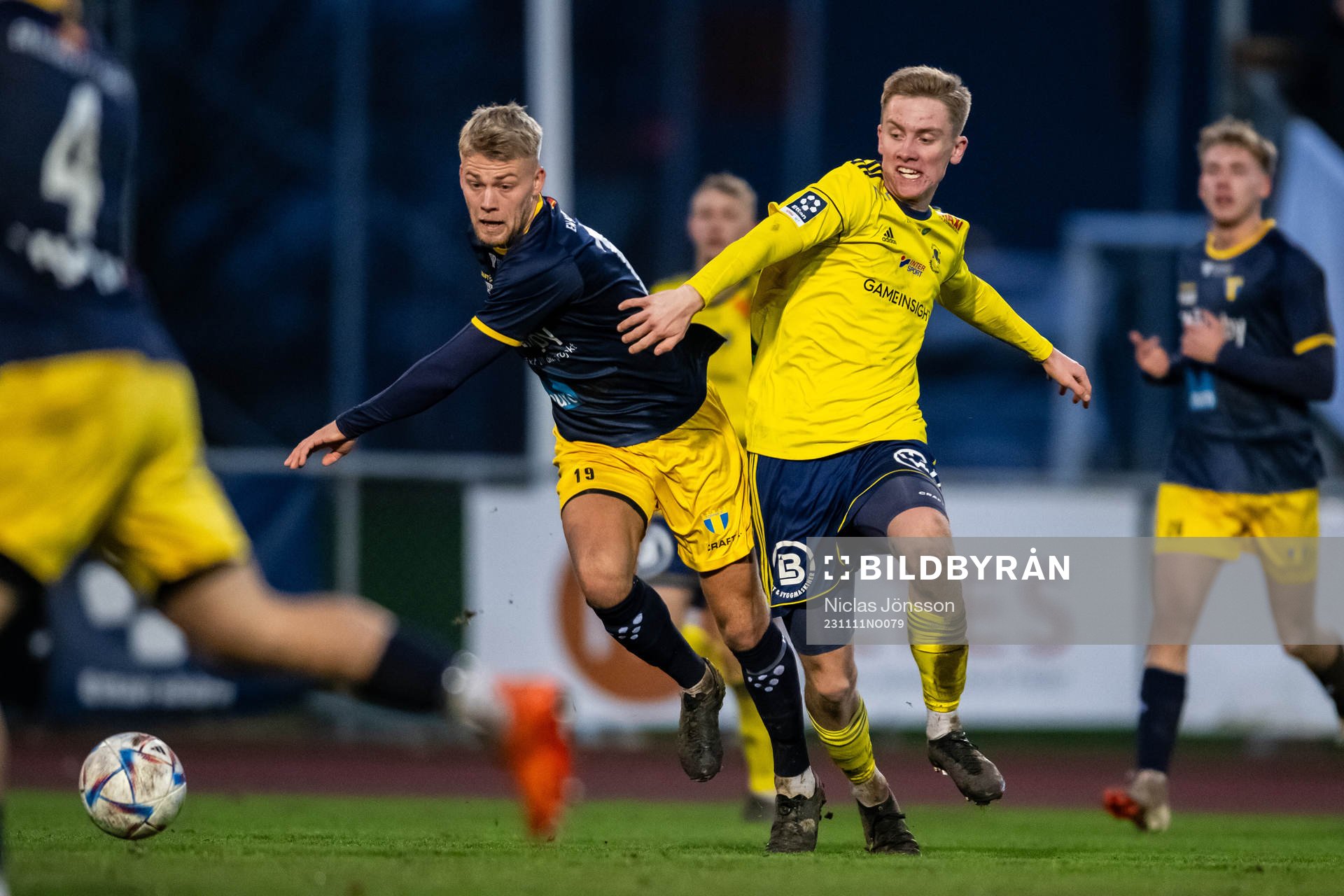 Torns IFs Jens Lynard och Ängelholms Karl Gunnarsson