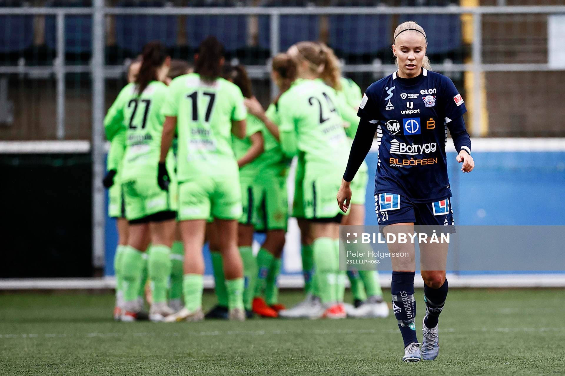 Linköpings Stina Lennartsson deppar