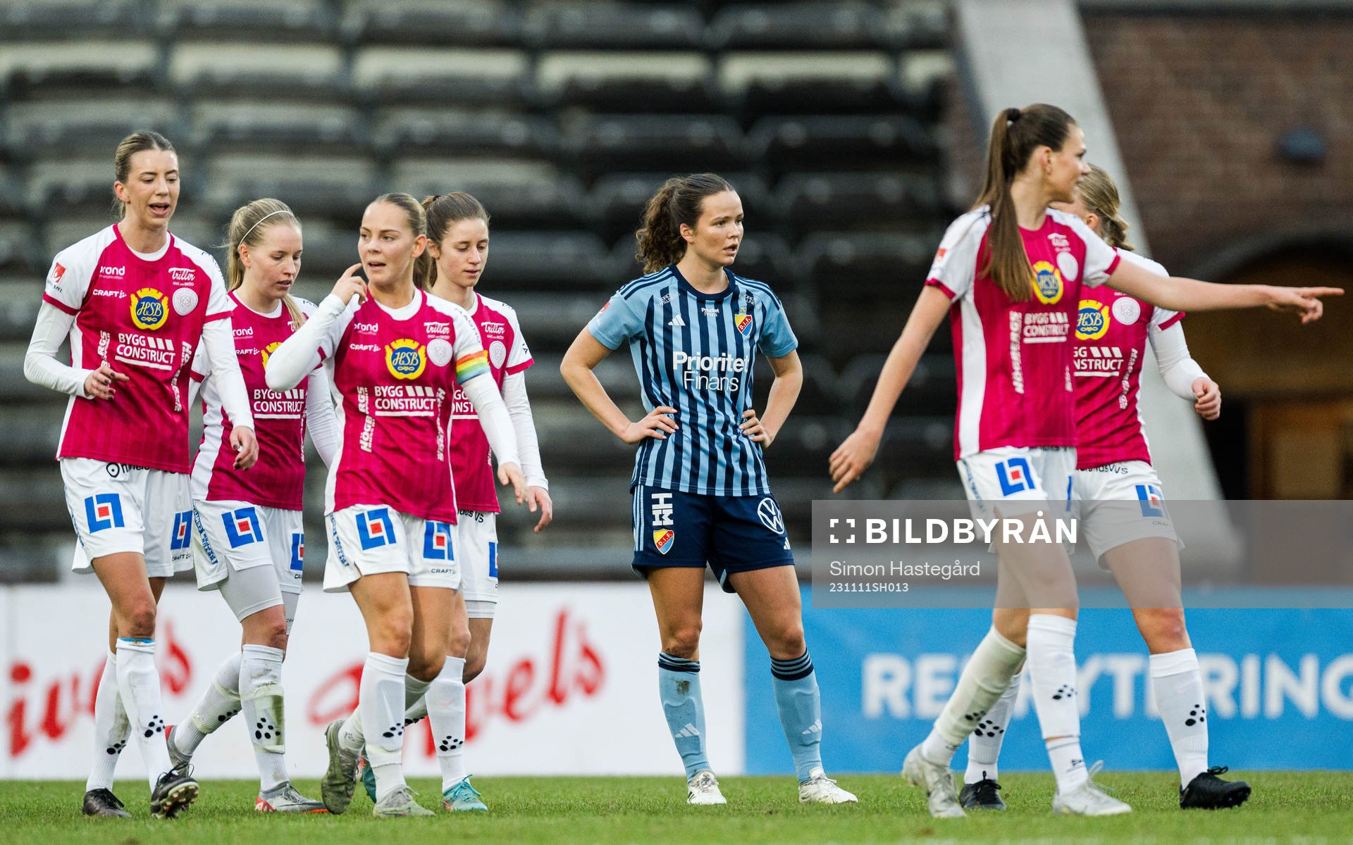 Djurgårdens Julia Walentowicz deppar