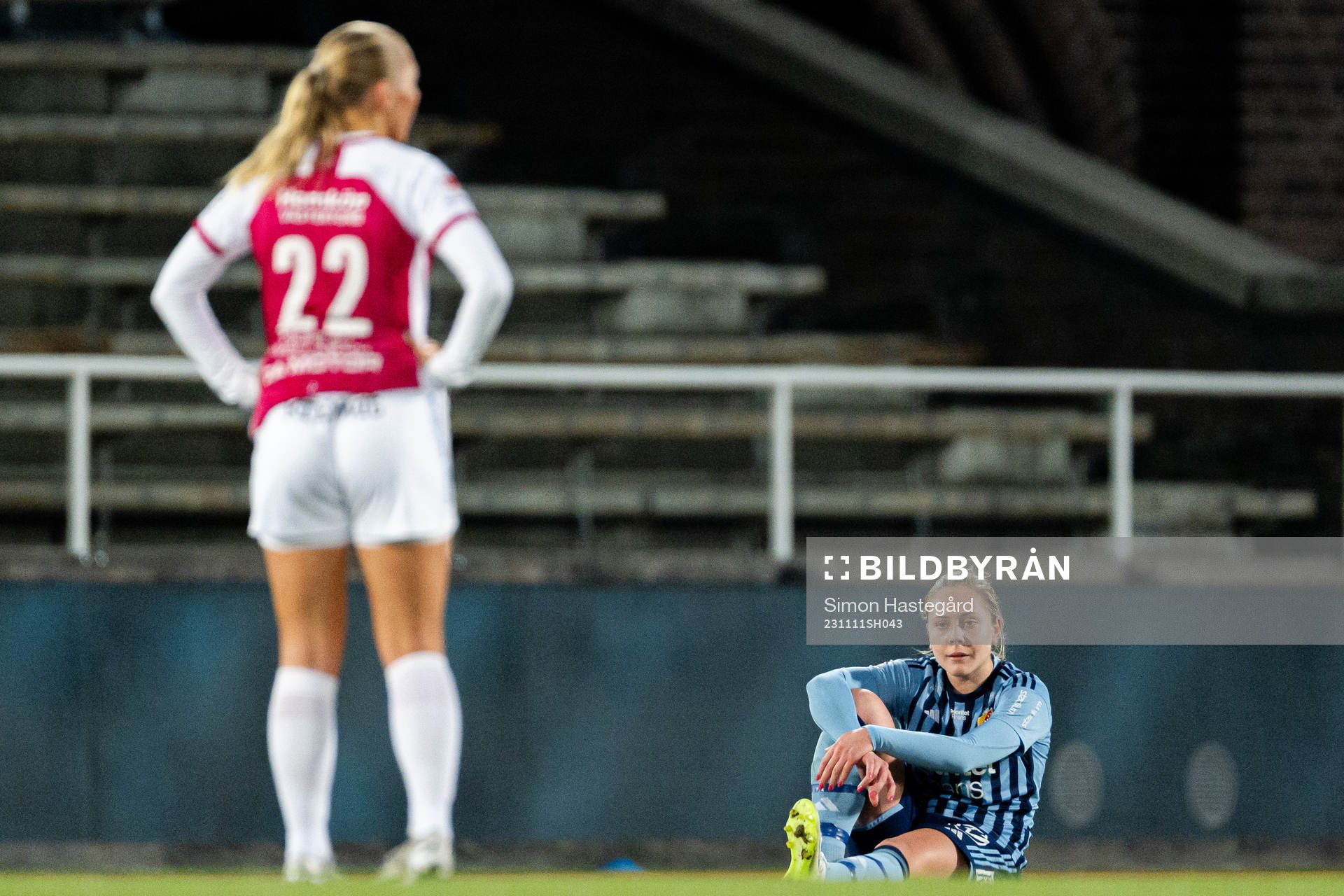 Djurgårdens Alice Bergström deppar