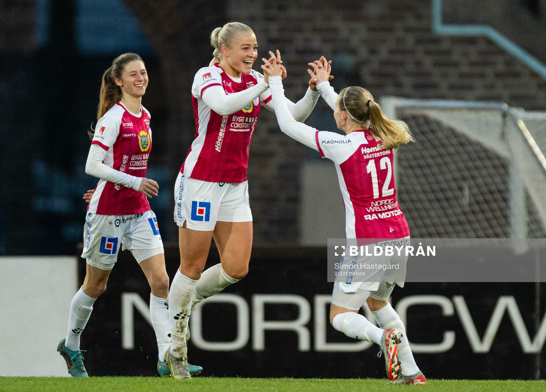 IK Uppsalas Klara Folkesson jublar