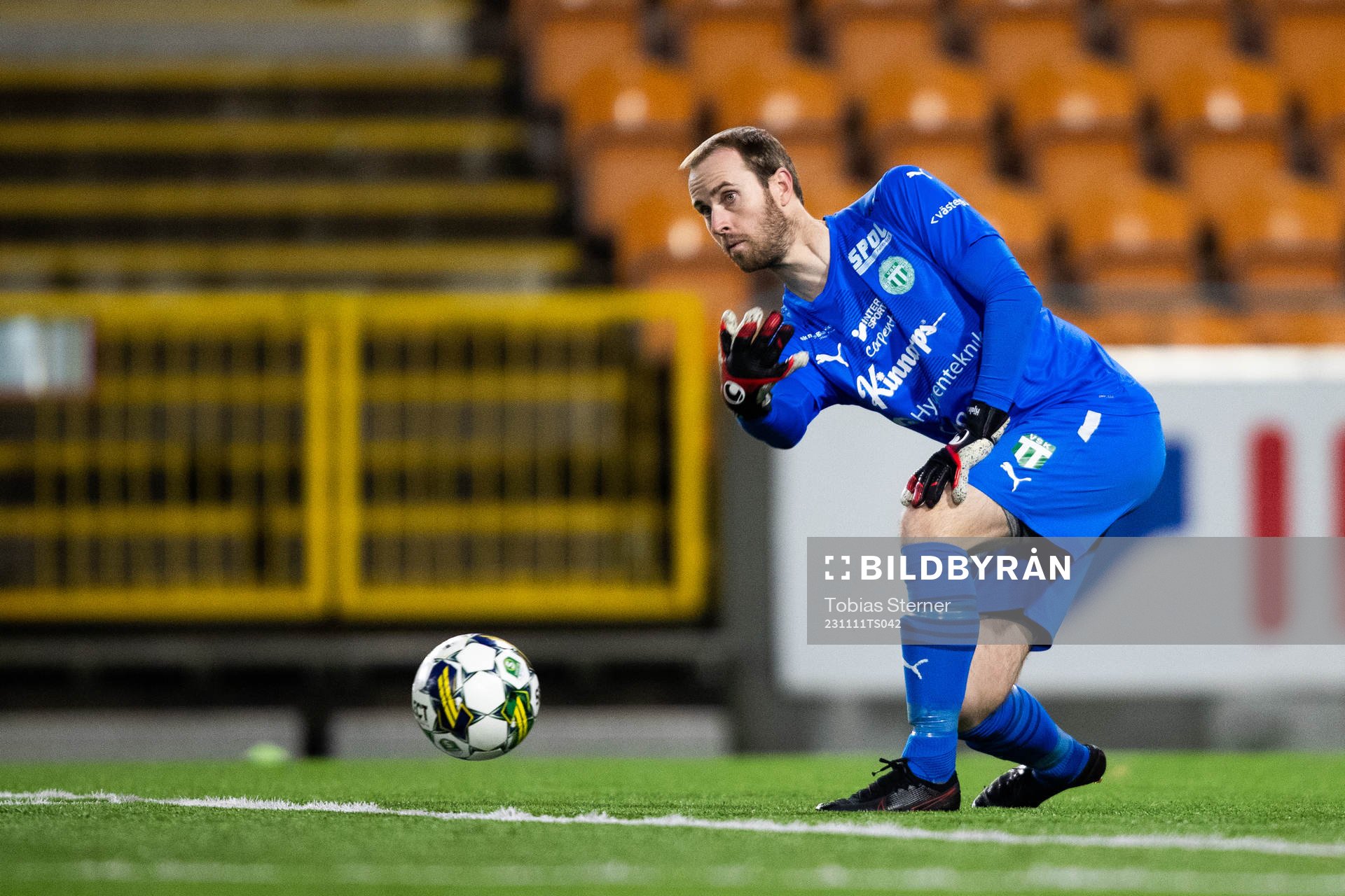 Västerås SKs målvakt Daniel Svensson