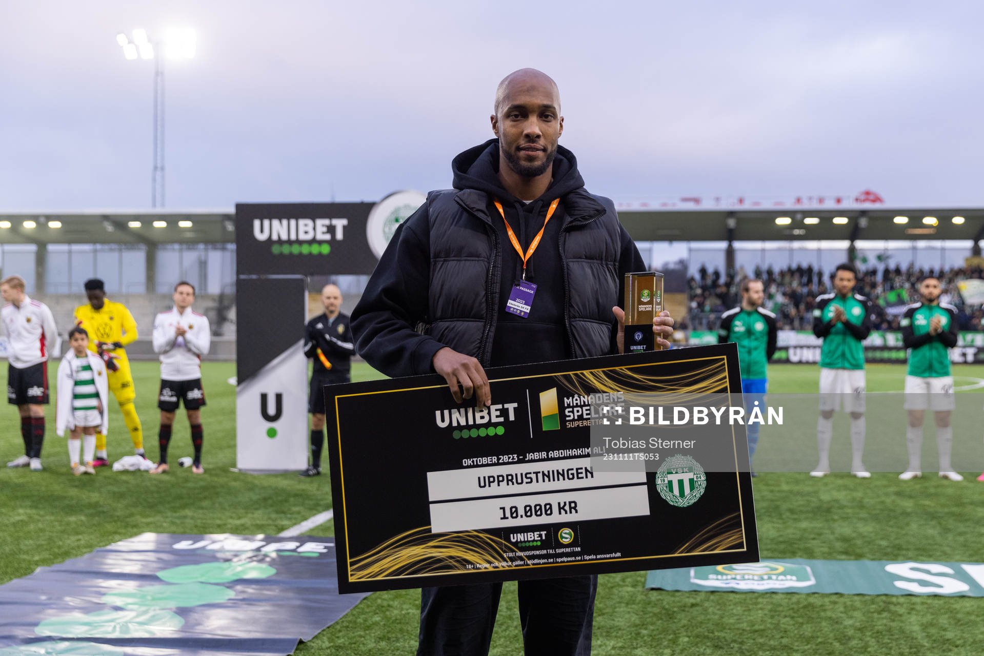 Västerås SKs Jabir Abdihakim Ali prisas som månadens