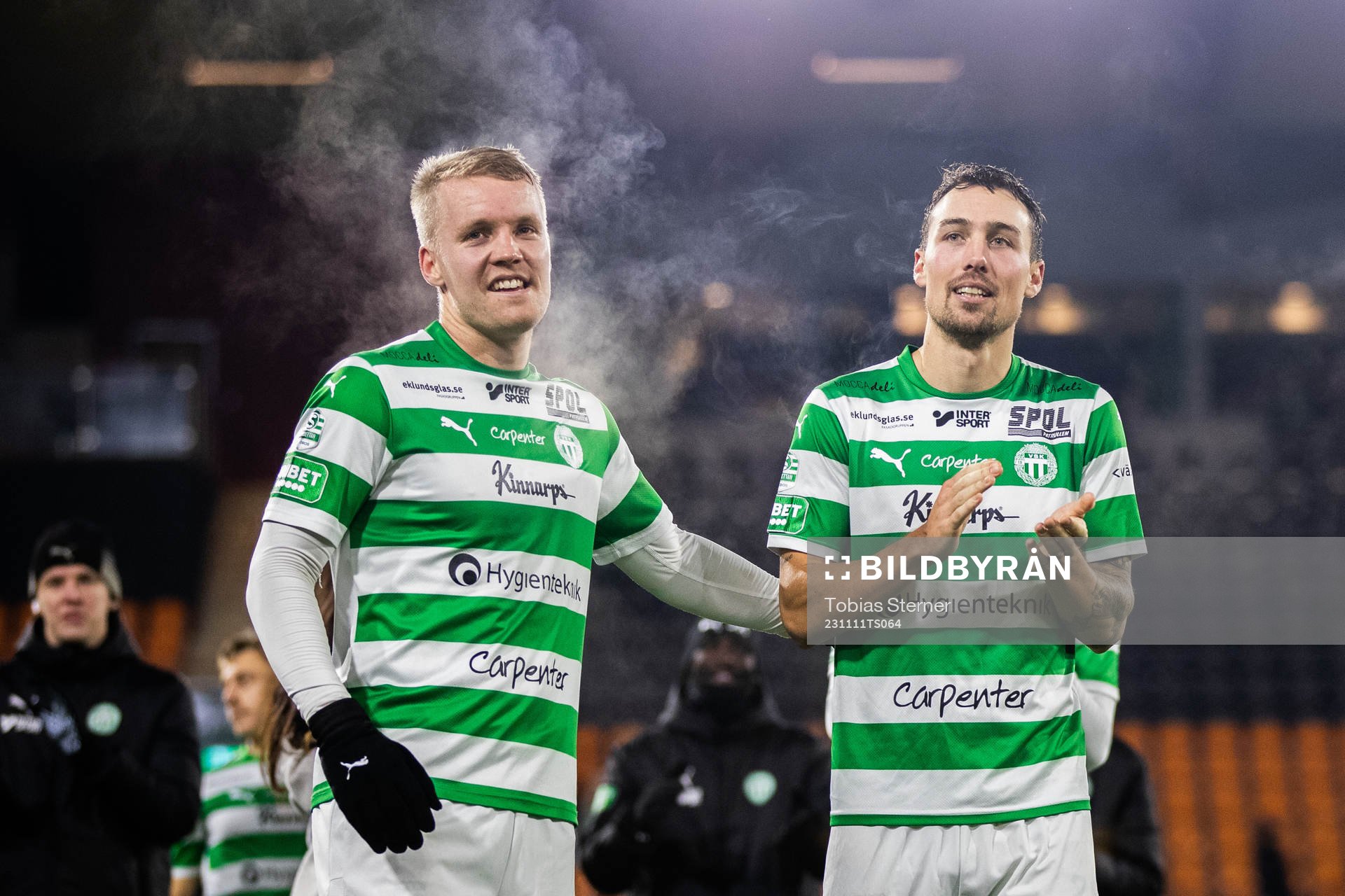Västerås SKs Simon Johansson och Filip Tronet
