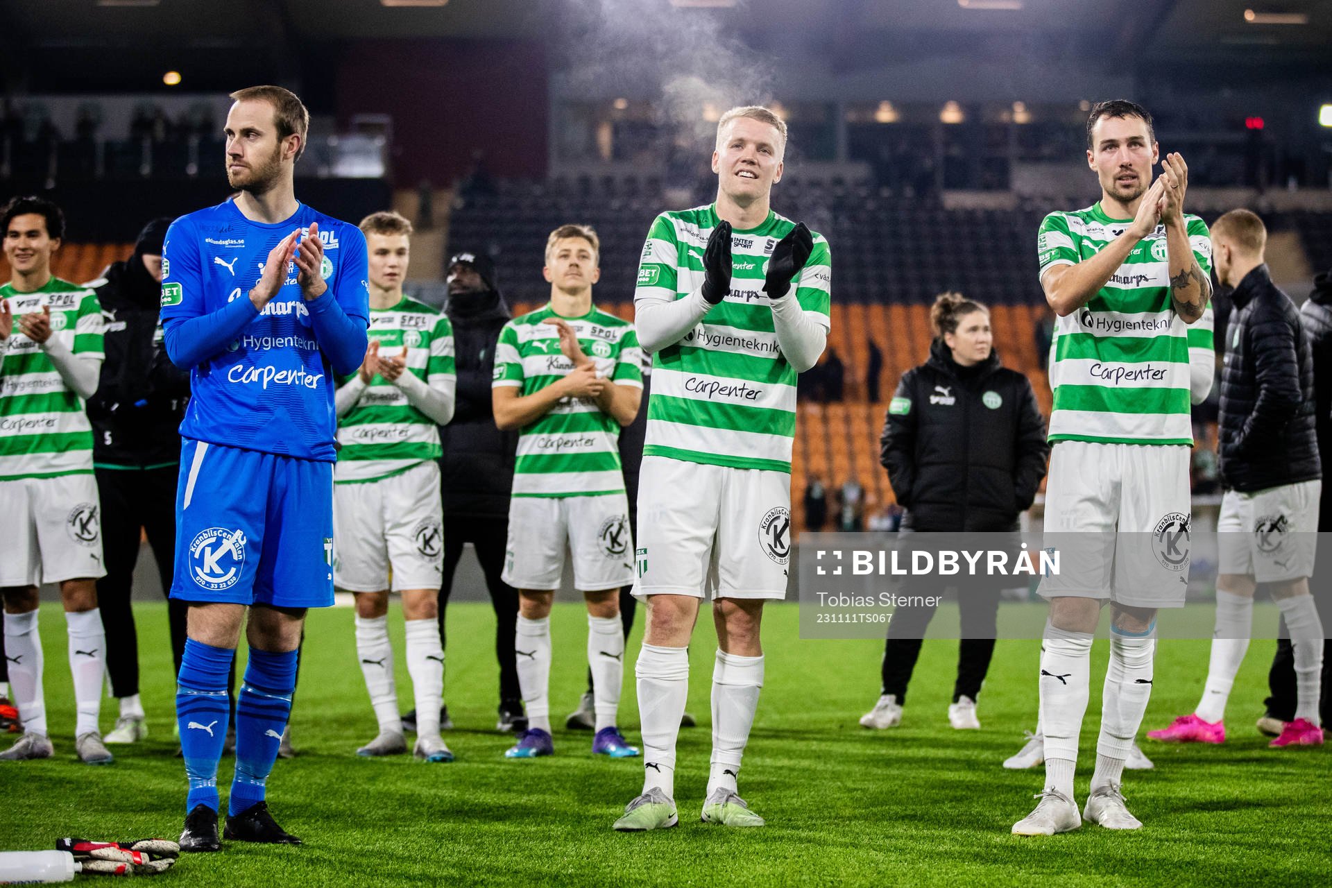 Västerås SKs målvakt Daniel Svensson, Simon Johansson