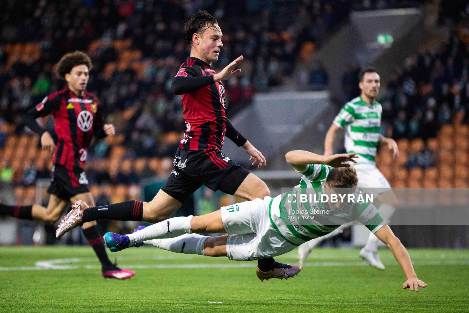 Östersunds Cesar Weilid och Västerås SKs Simon Gefvert