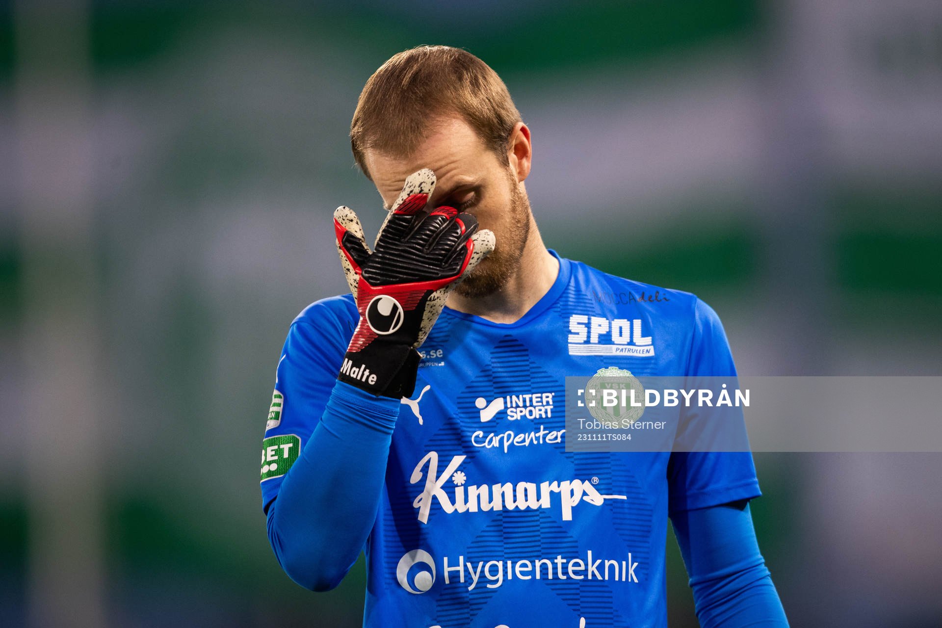 Västerås SKs målvakt Daniel Svensson