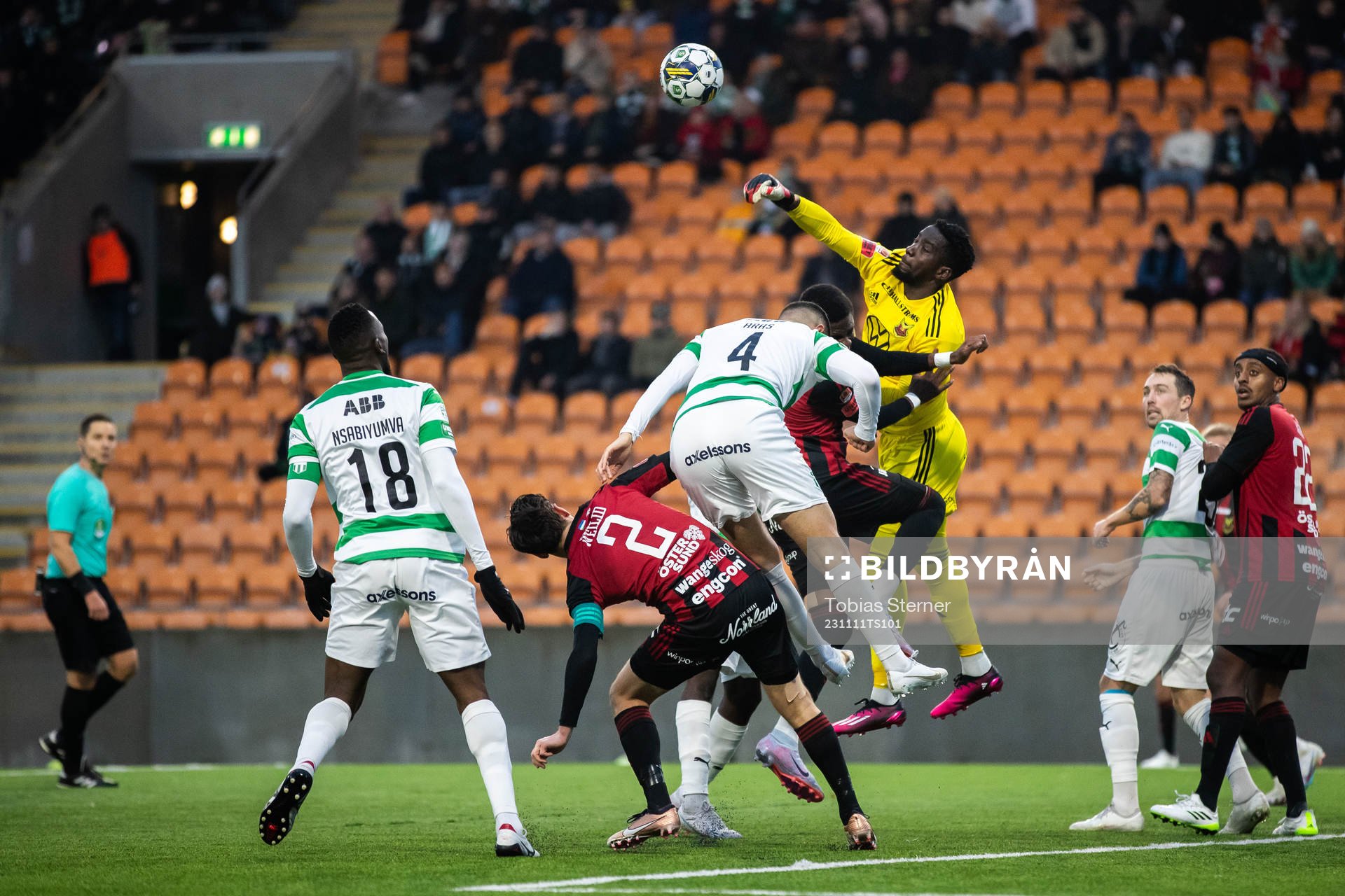 Östersunds Arnold Otieno