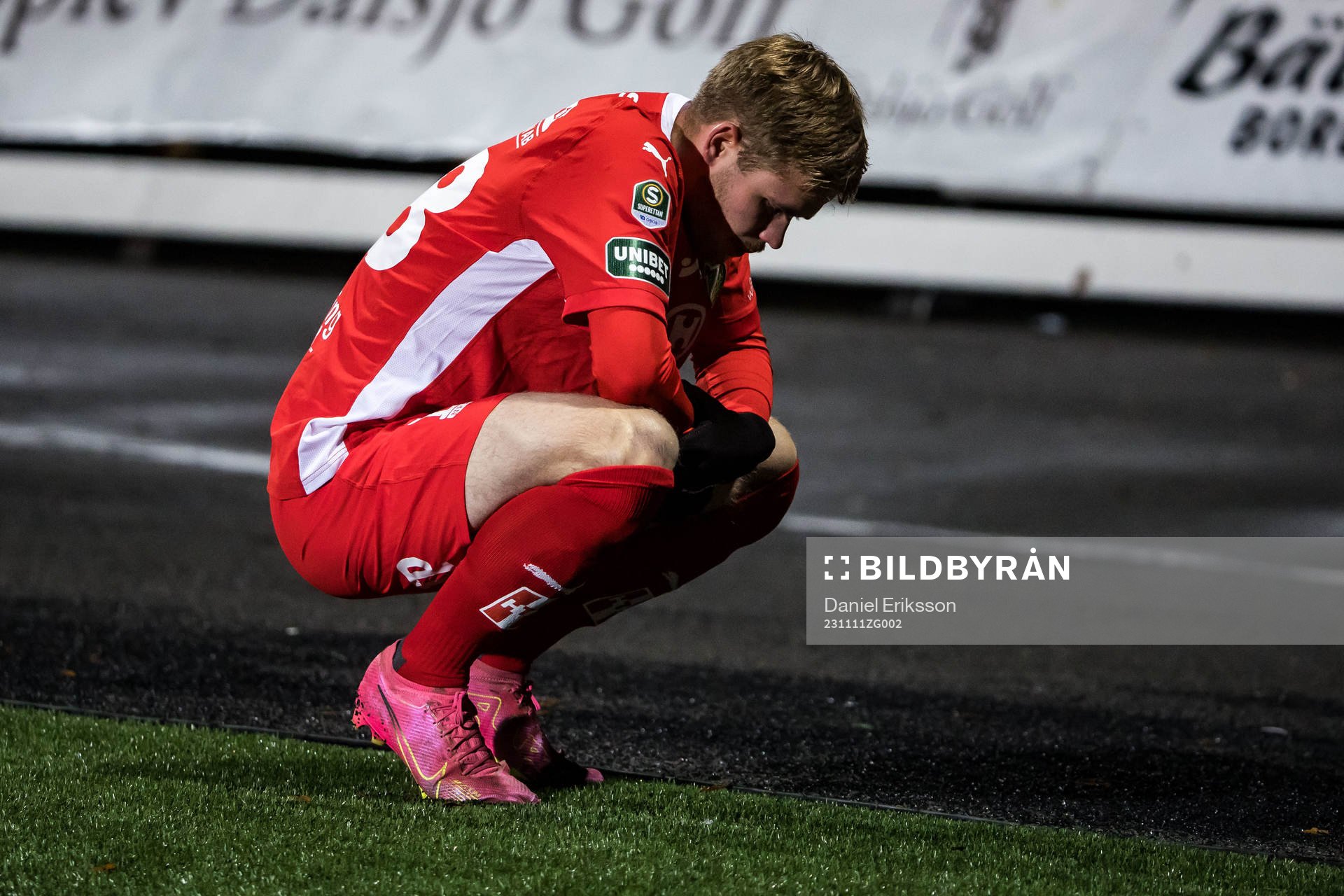 Jönköpings Södras Samuel Adrian deppar