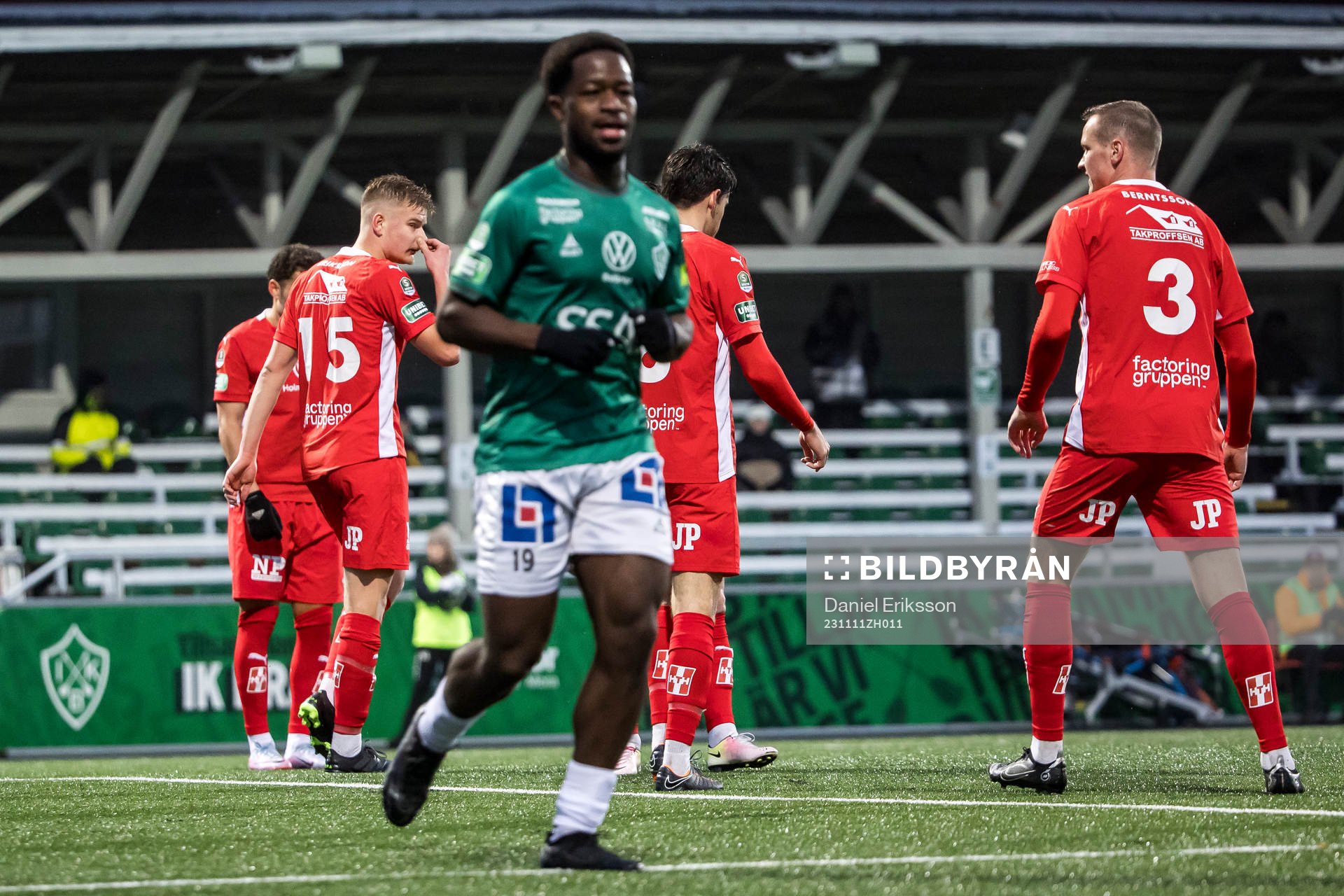 Jönköpings Södras Arvid Eriksson deppar