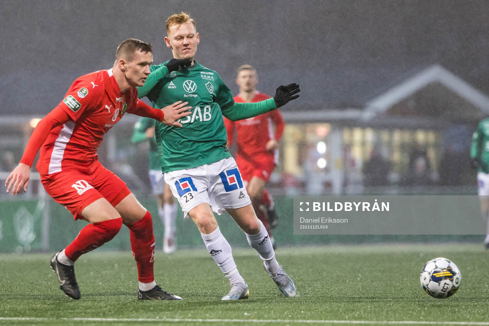 Jönköpings Södras Alexander Berntsson och Brages