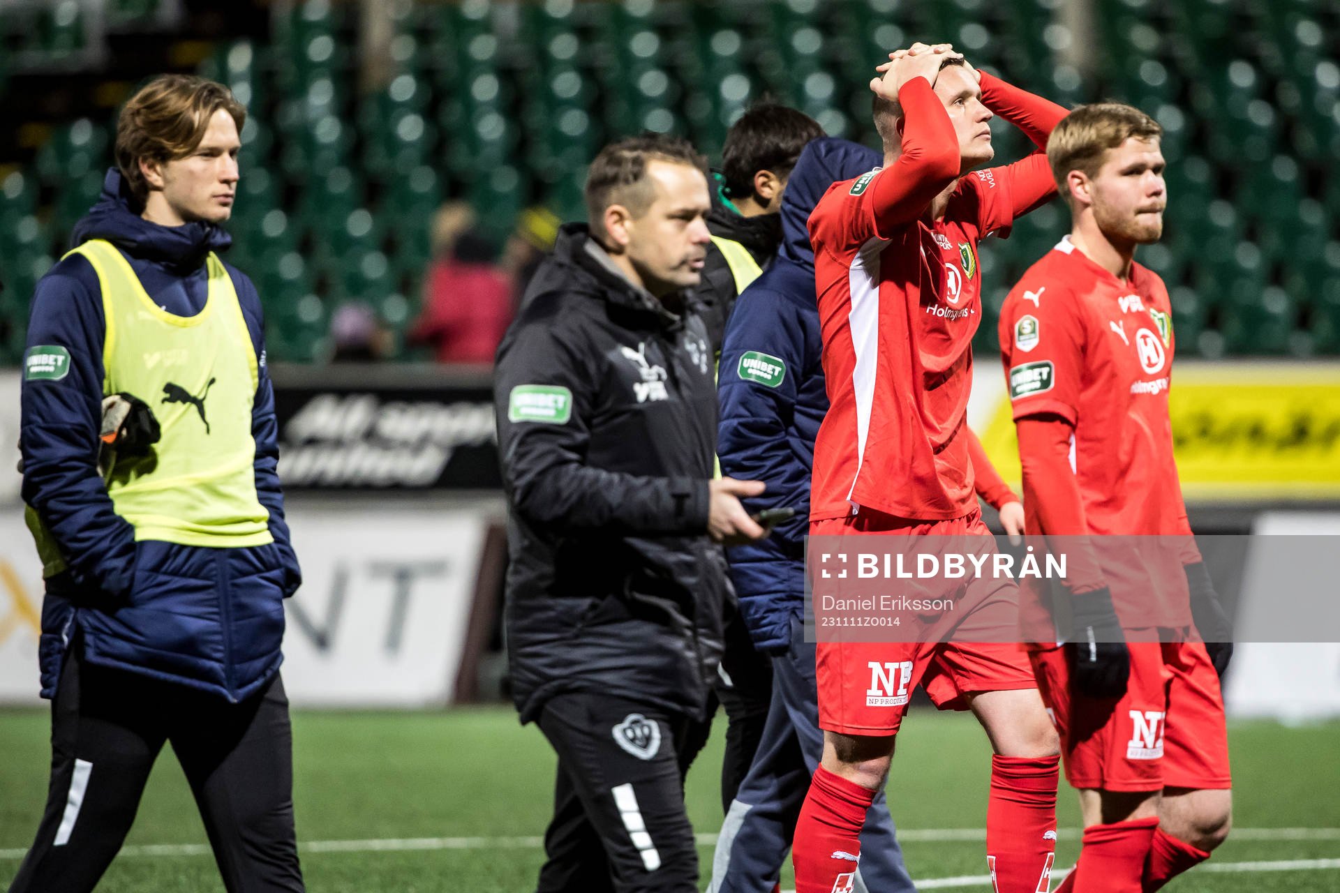 Jönköpings Södras Alexander Berntsson deppar