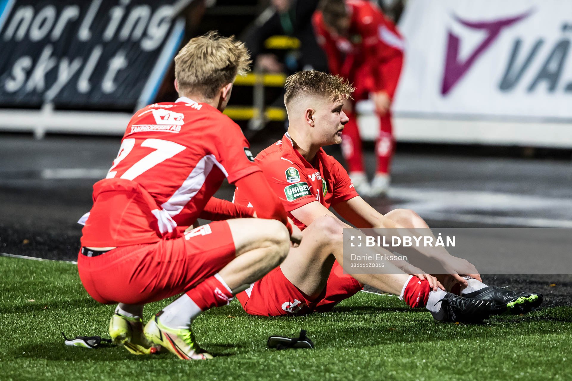 Jönköpings Södras Elias Nordström och Daniel