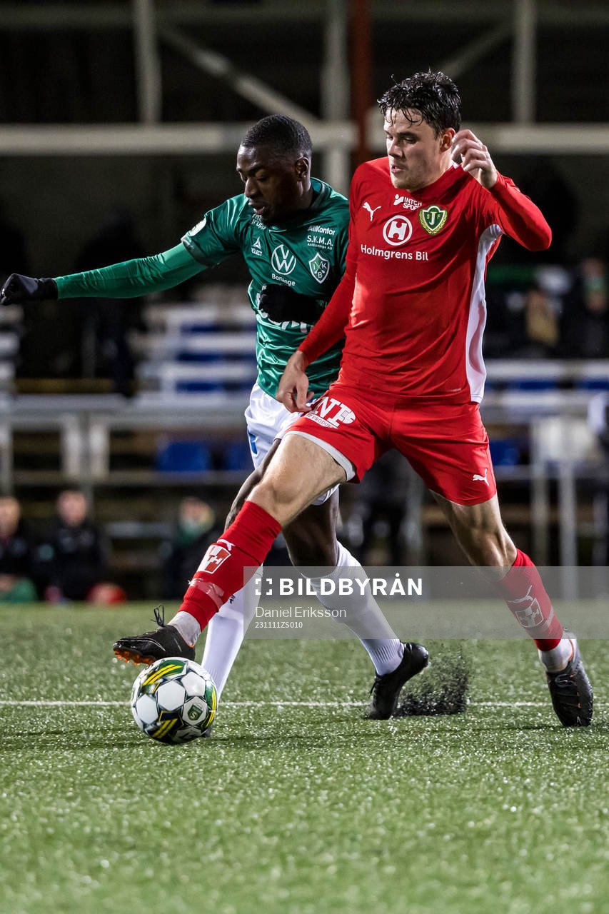 Brages Pontus Jonsson och Jönköpings Södras Samuel Adrian